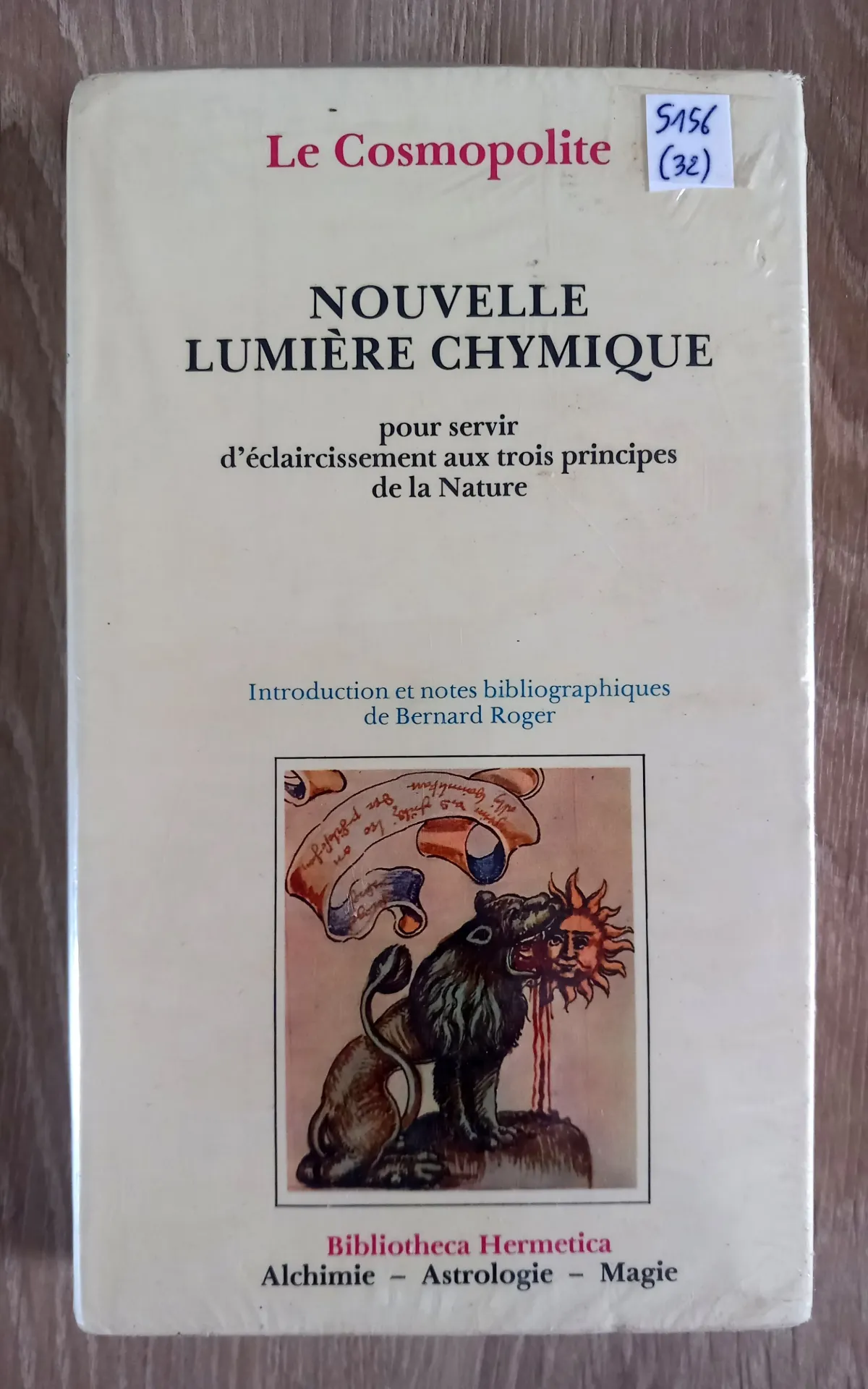 Nouvelle lumière chymique (Le Cosmopolite - Sendivogius)