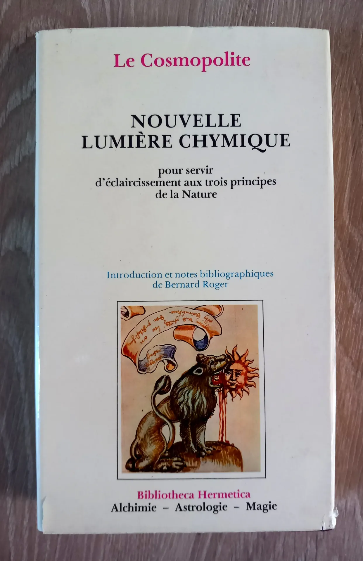Nouvelle lumière chymique (Le Cosmopolite - Sendivogius)