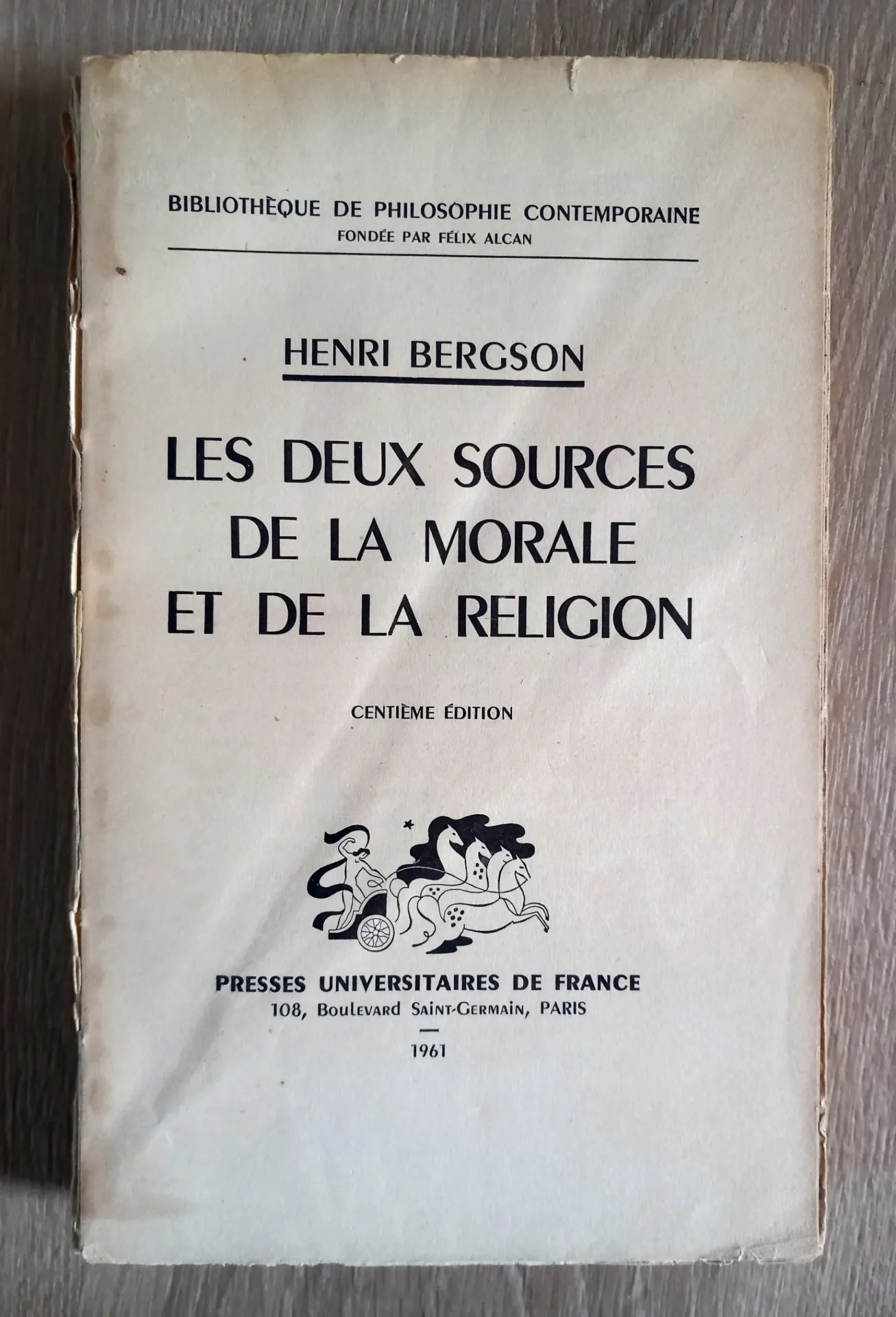 Les deux sources de la morale et de la religion (Henri Bergson)