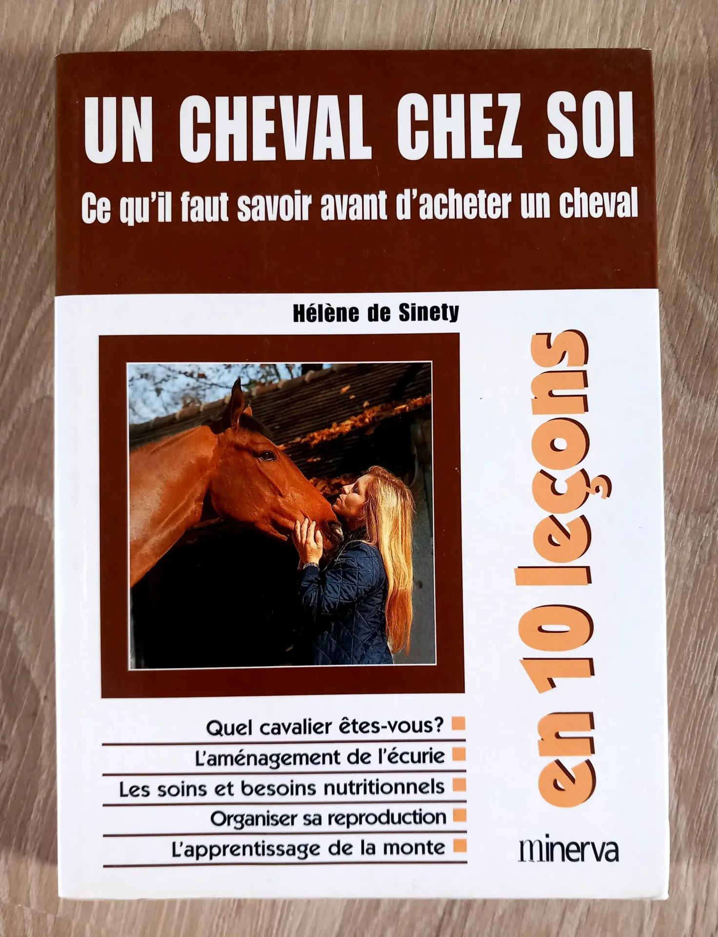 Un cheval chez soi. En 10 leçons (Hélène de Sinety)