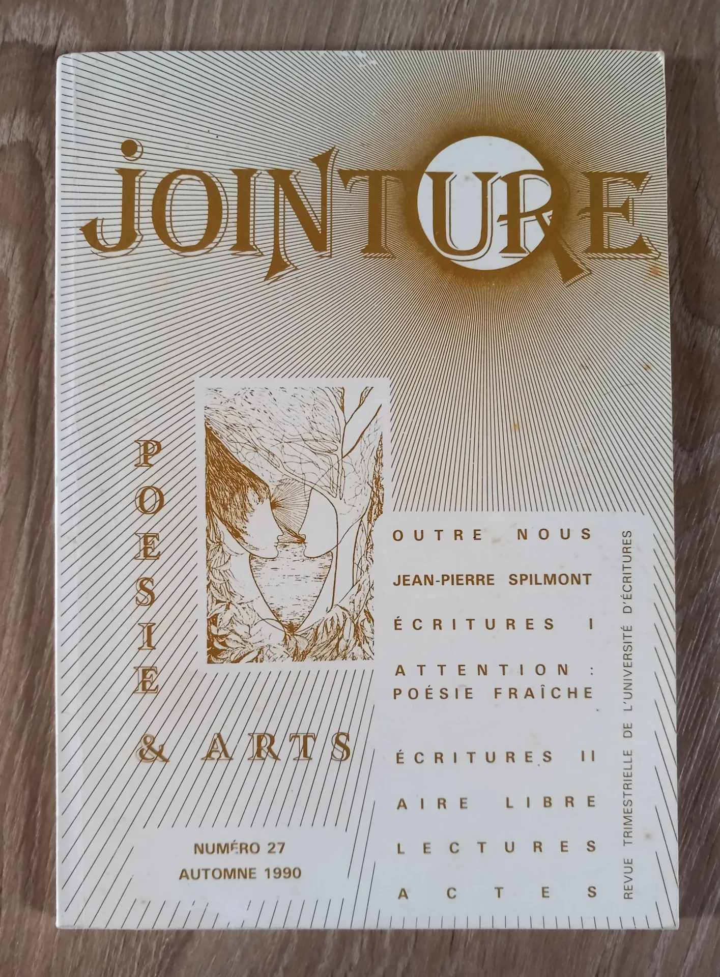 Revue Jointure. Poésie et arts. N°27 - Automne 1990
