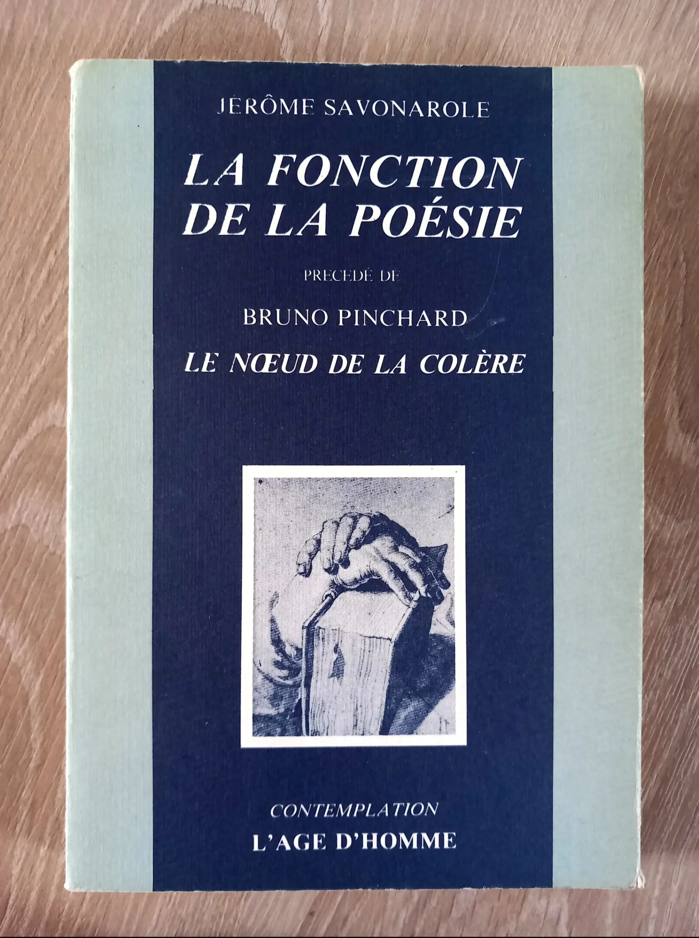 La fonction de la poésie (Jérôme Savonarole, Bruno Pinchard)