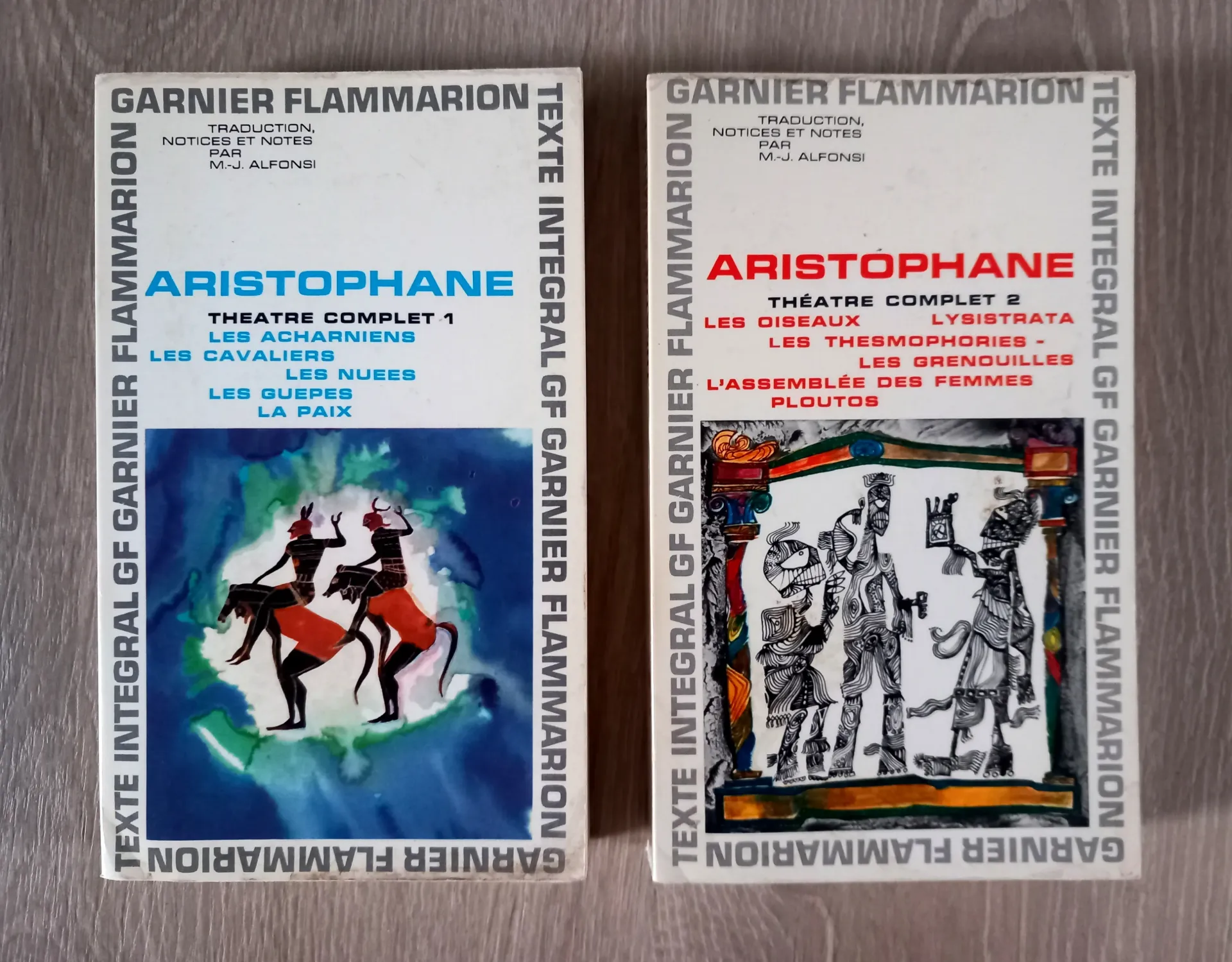 Théâtre complet, tome 1 et 2 (Aristophane)