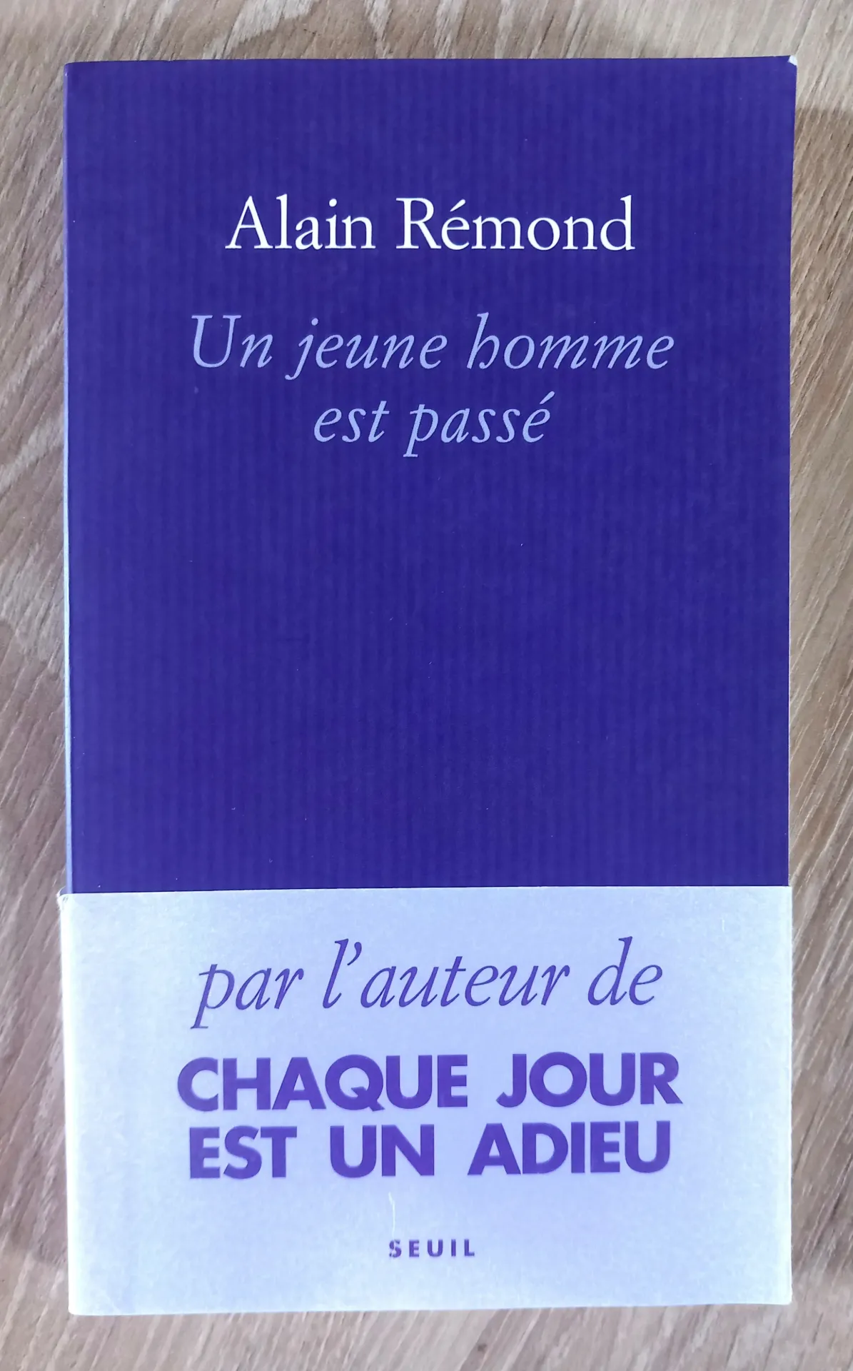 Un jeune homme est passé (Alain Rémond)