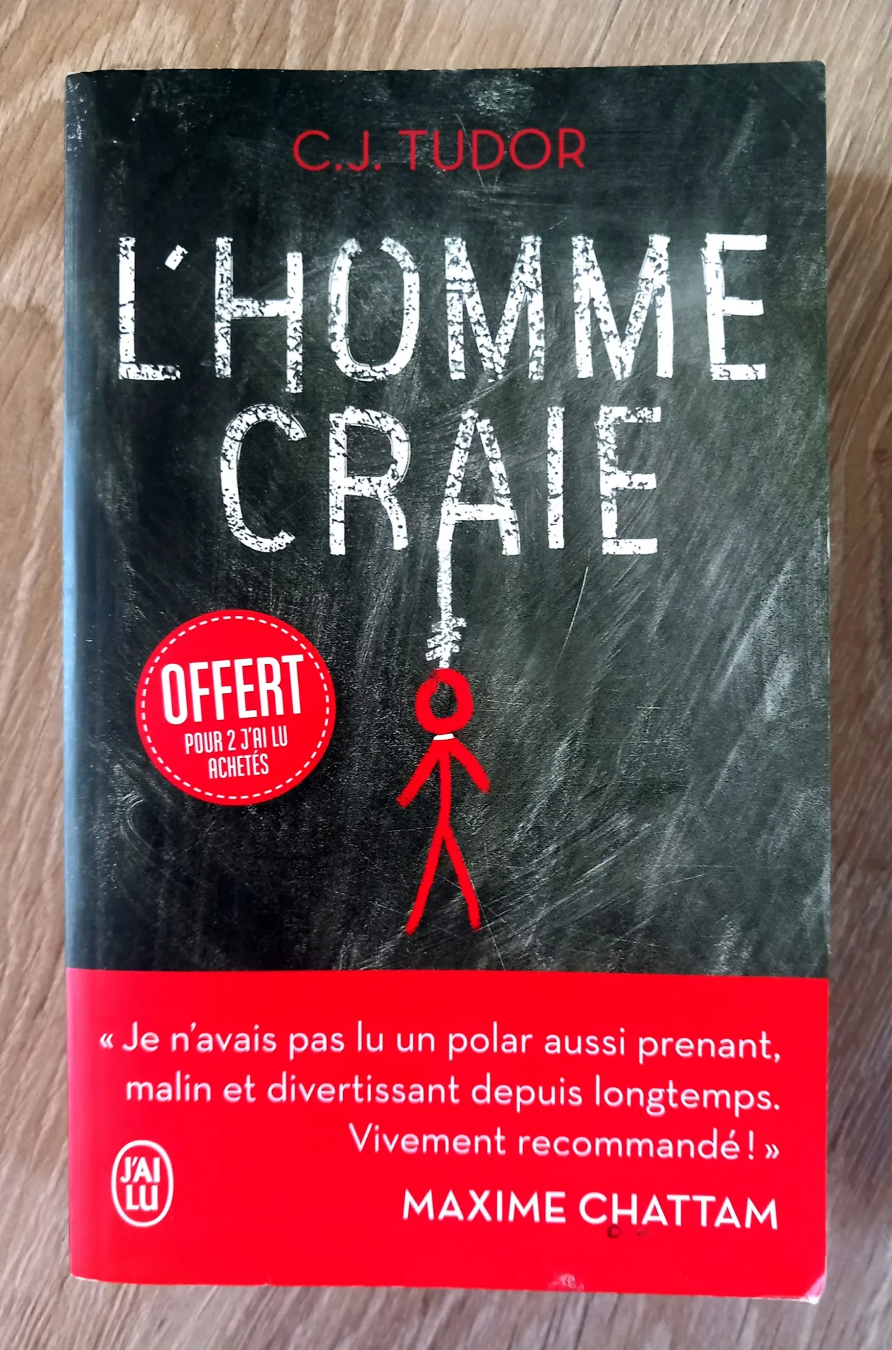 L'homme craie (C.J. Tudor)