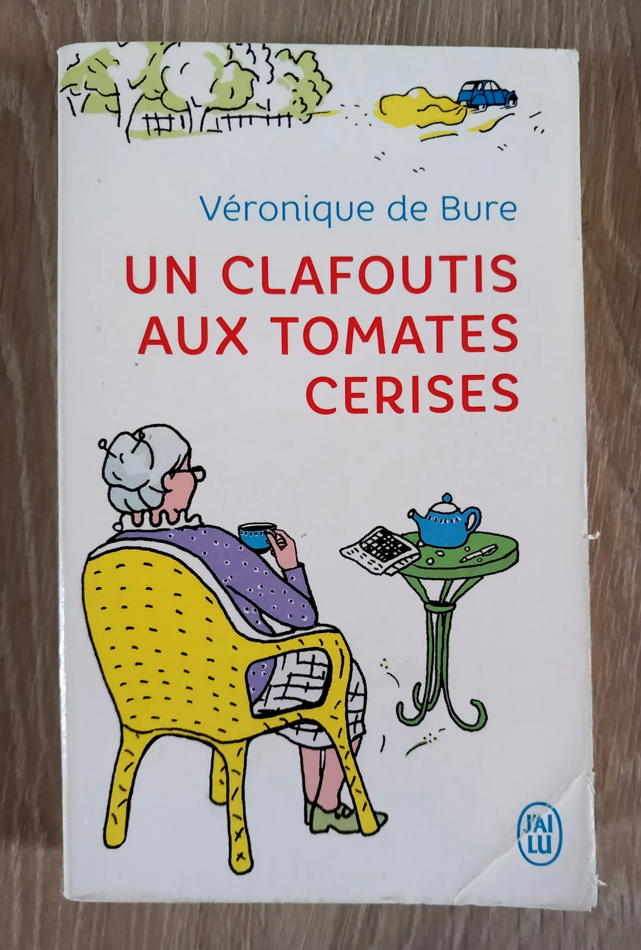 Un clafoutis aux tomates cerises (Véronique de Bure)