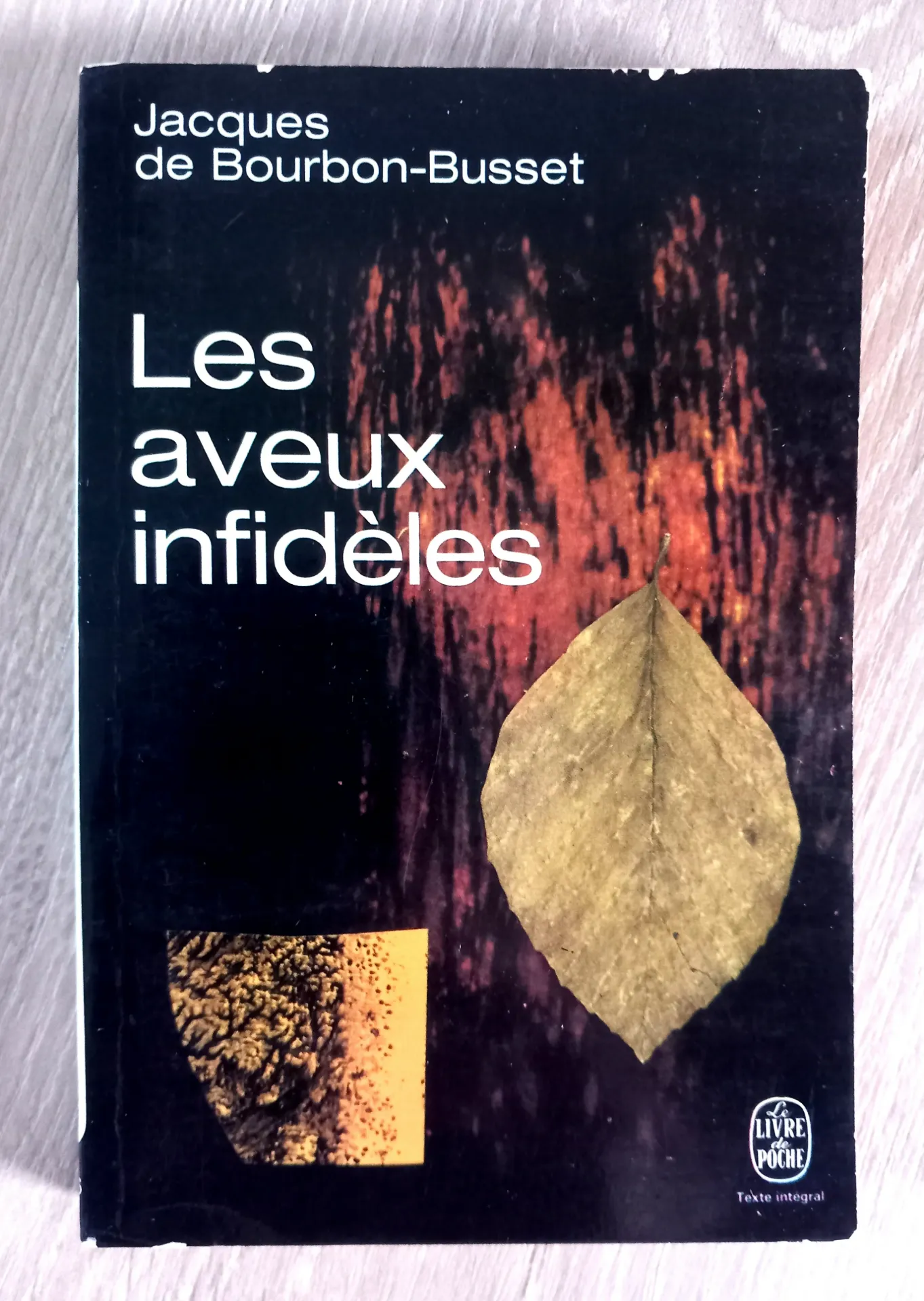 Les aveux infidèles (Jacques de Bourbon-Busset)