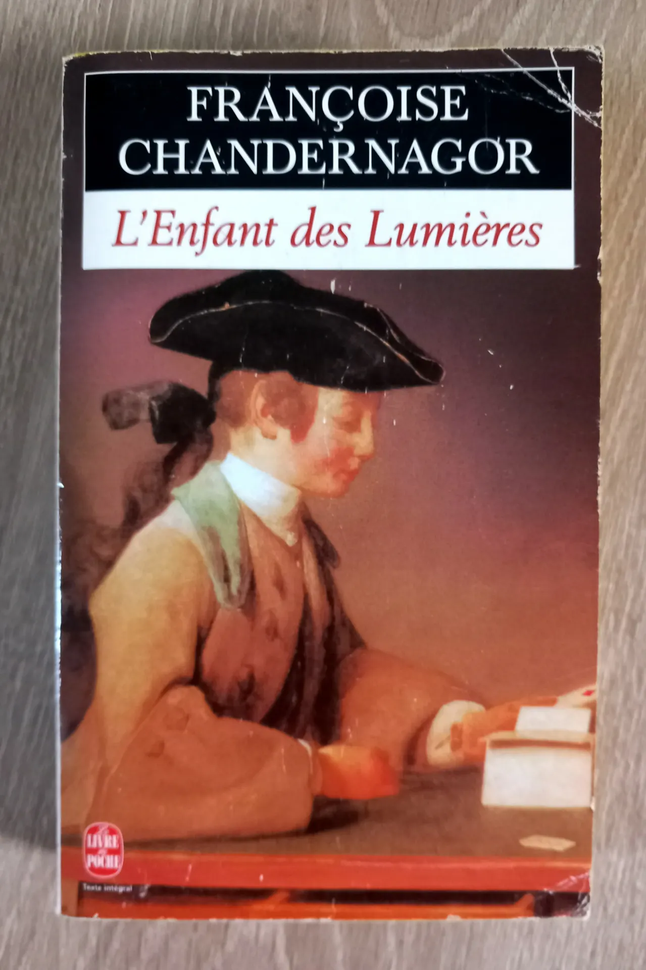L'enfant des lumières (Françoise Chandernagor)
