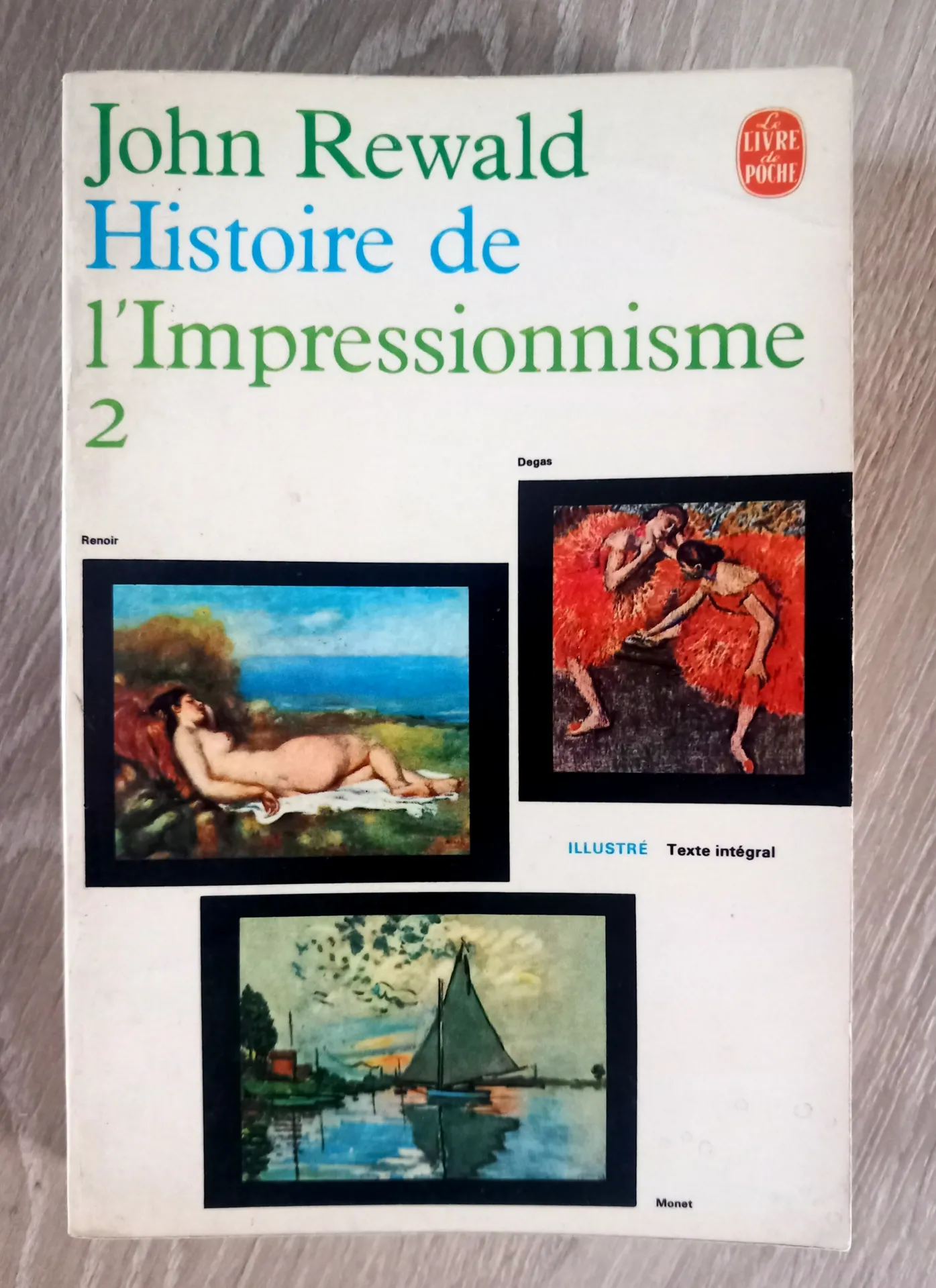 Histoire de l'impressionnisme, tome 2 (John Rewald)