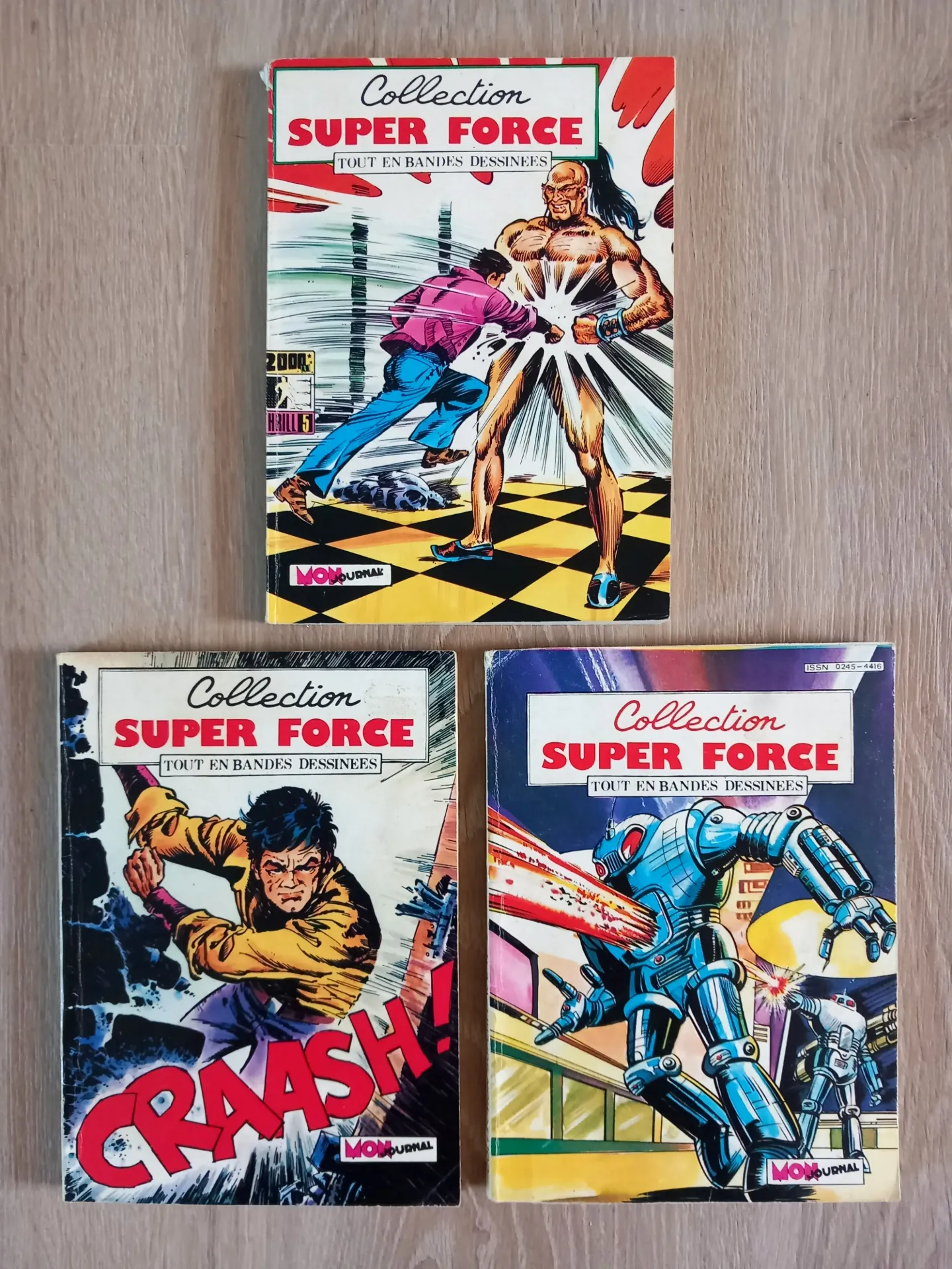 Lot : 3 revues Super Force - Bandes dessinées, comics
