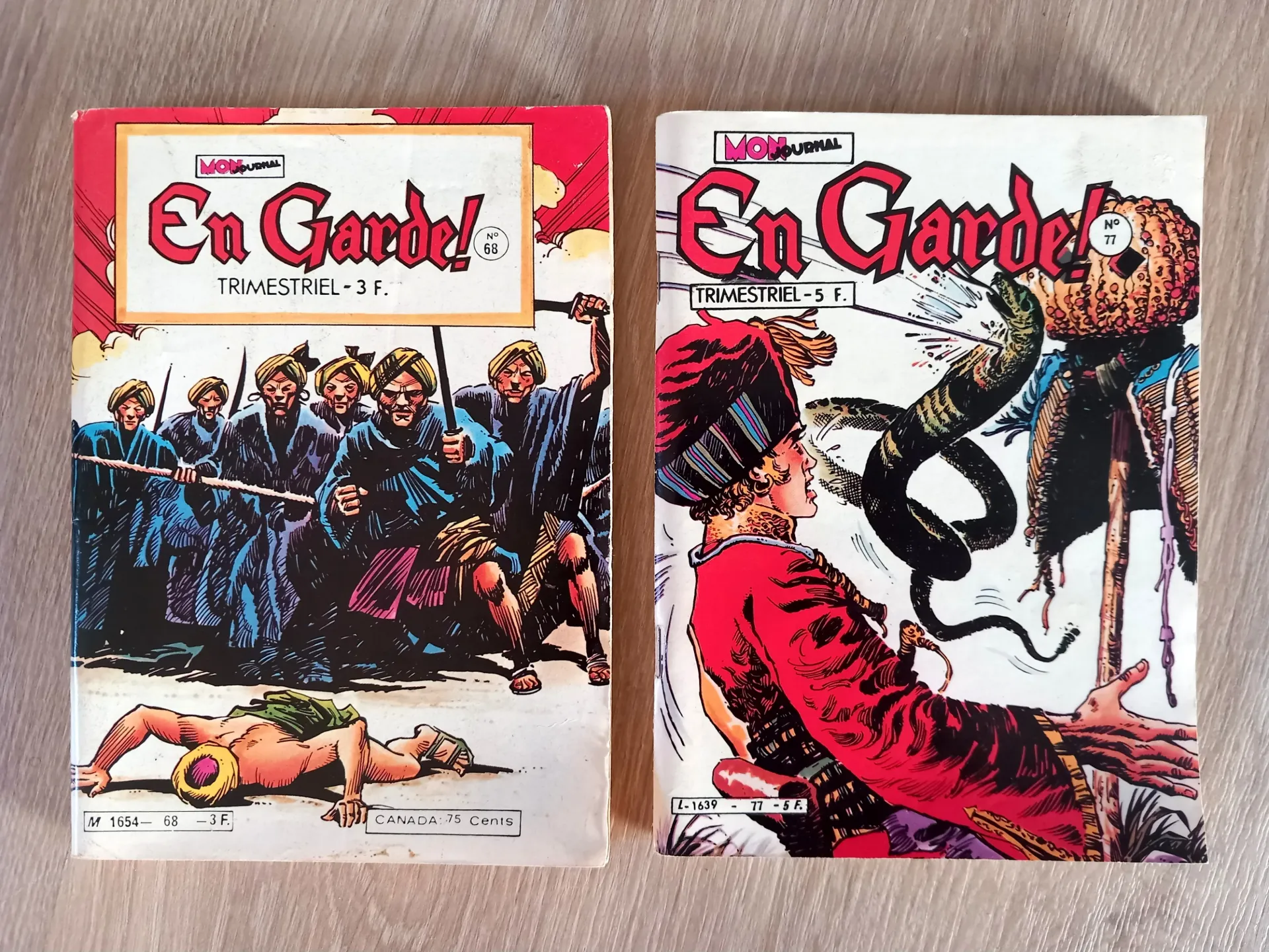 Lot : 2 revues En Garde - Bandes dessinées, comics