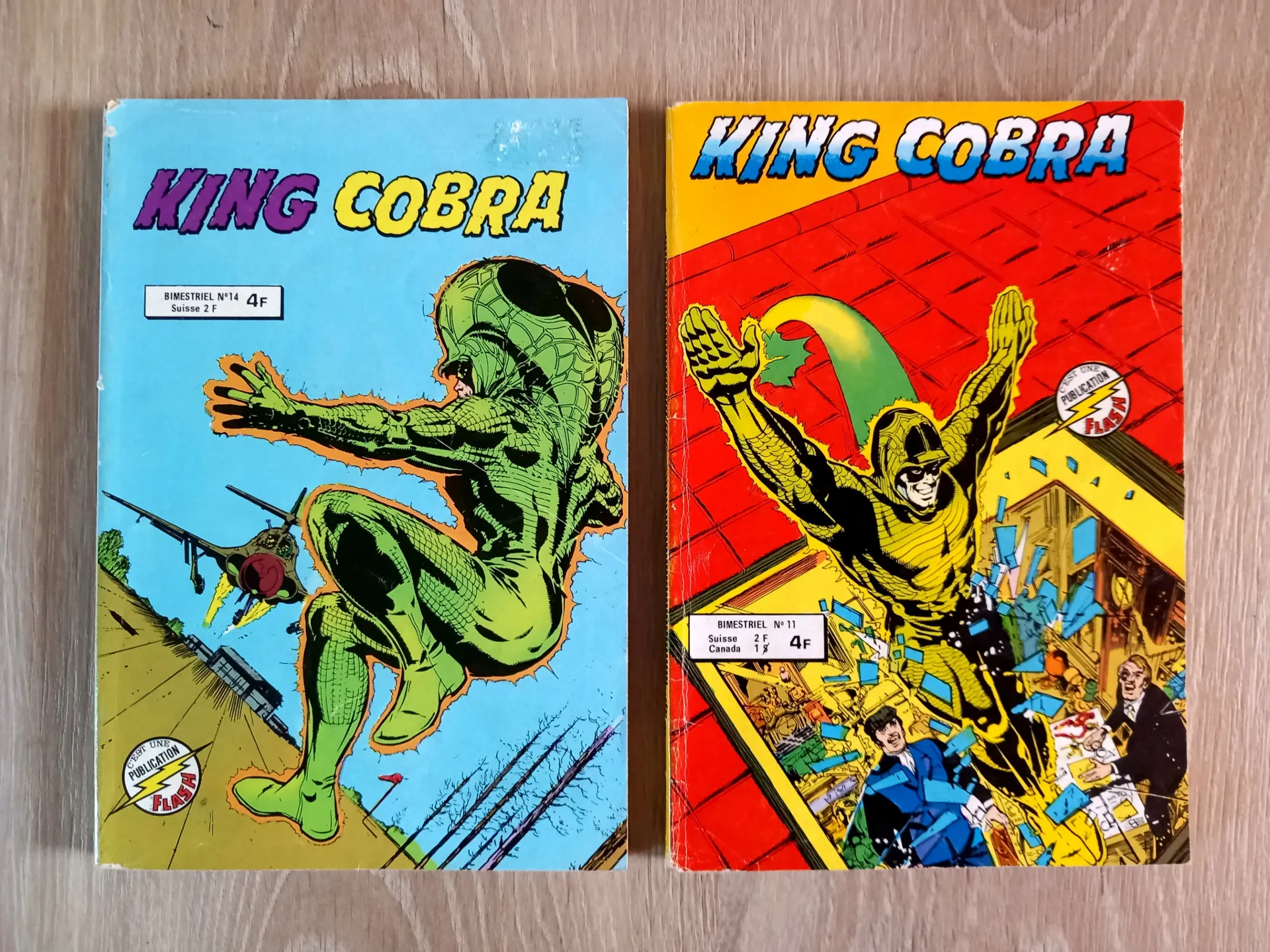 Lot : 2 revues King Cobra - Bandes dessinées, comics