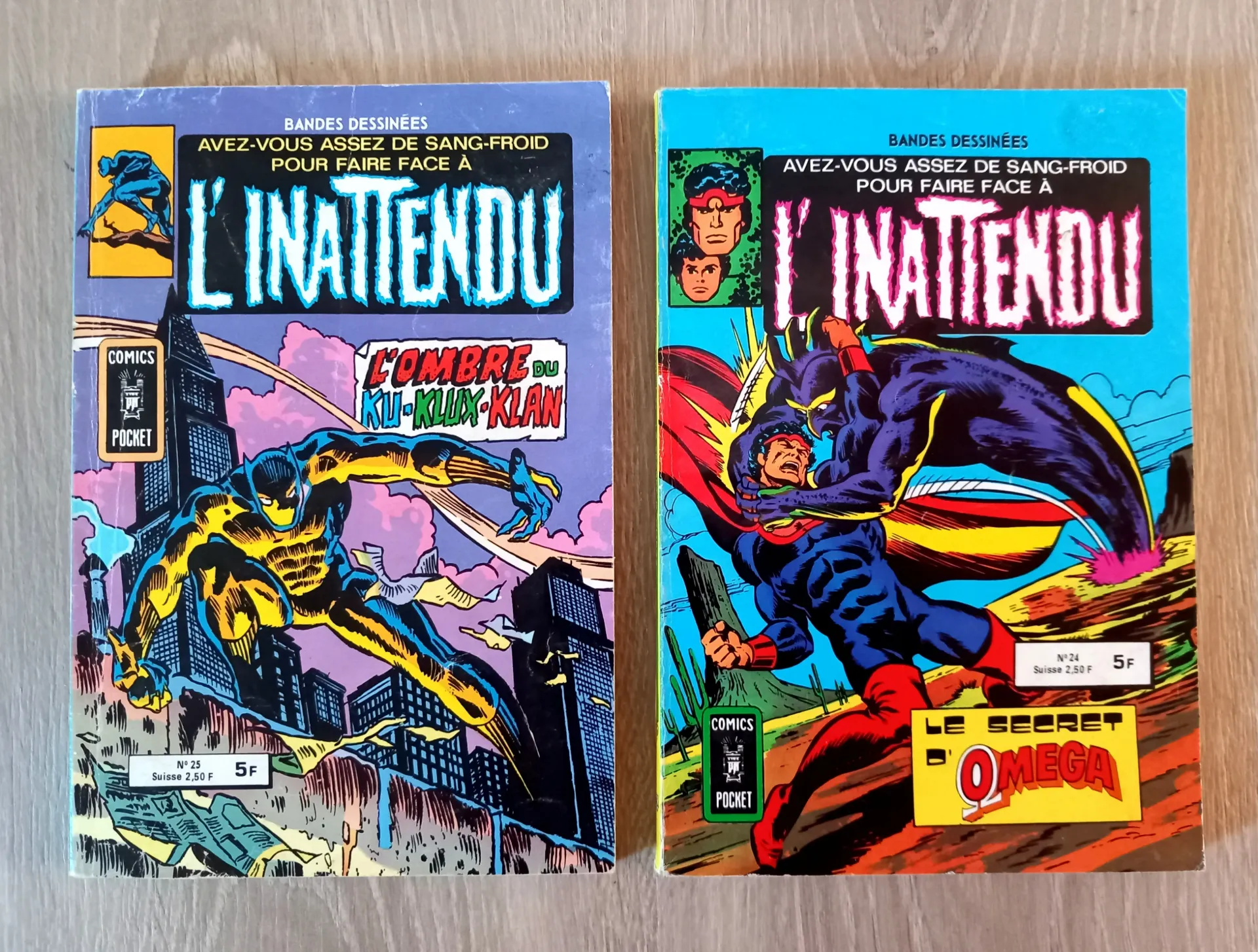 Lot : 2 revues l'Inattendu - Bandes dessinées, comics
