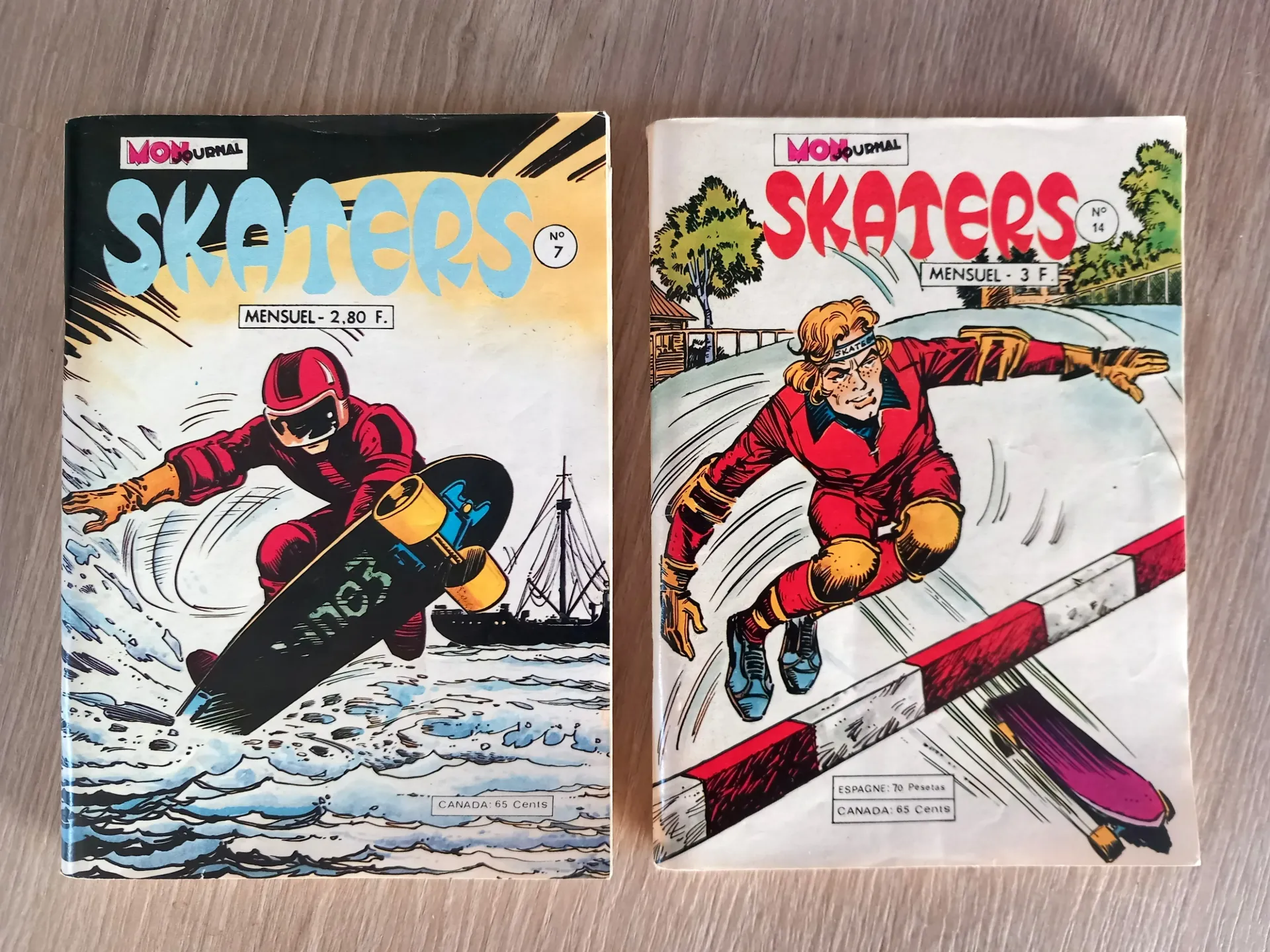 Lot : 2 revues Skaters - Bandes dessinées, comics