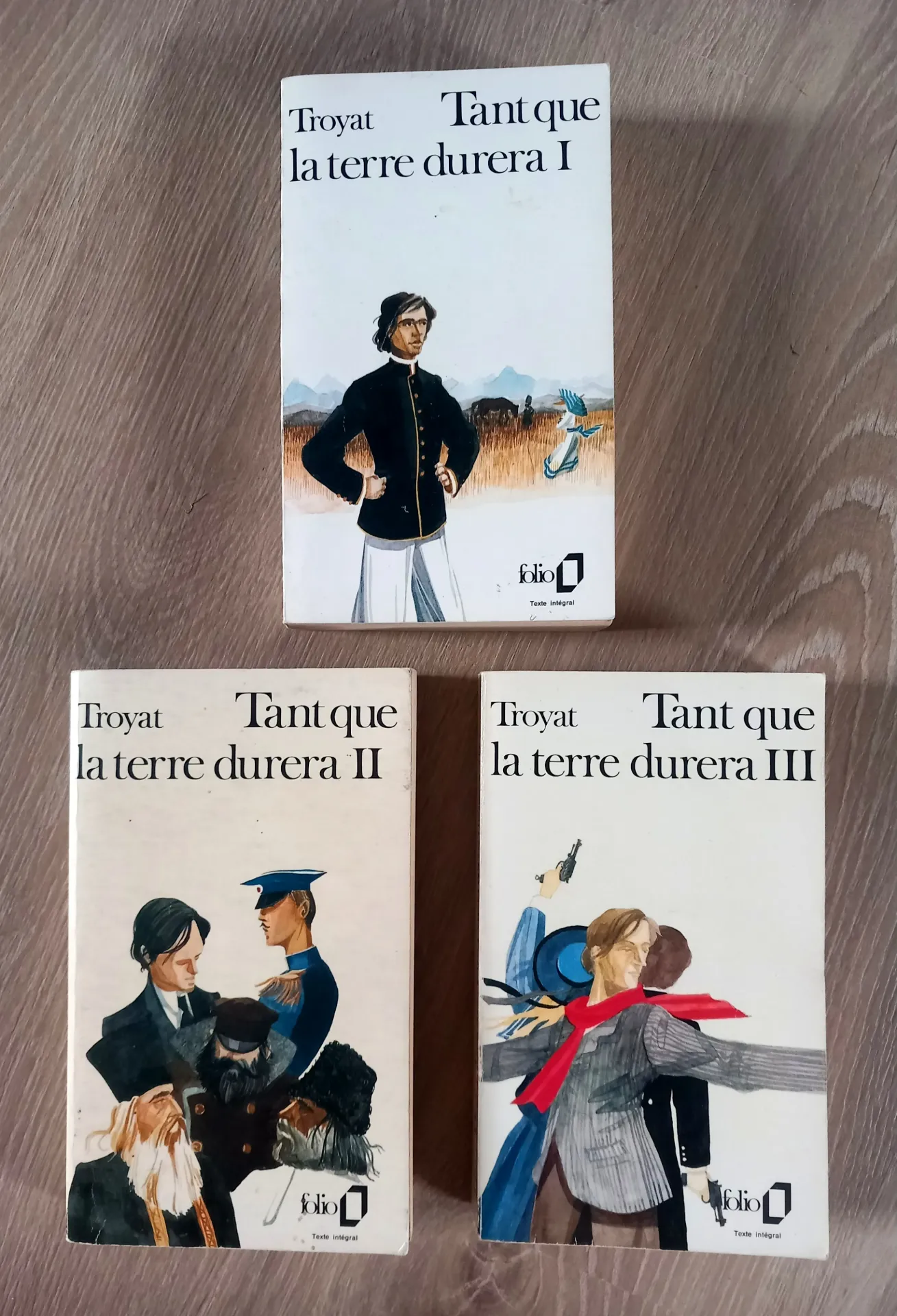 Lot : Tant que la terre durera, tome 1, 2, 3 (Henri Troyat)