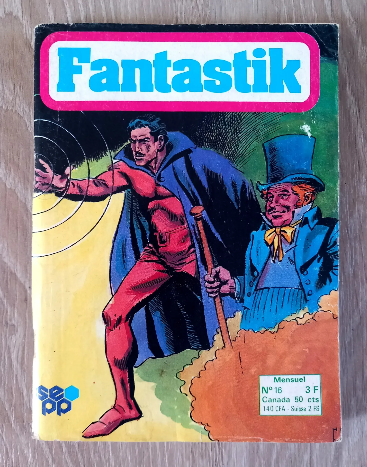 Fantastik - N°16 (mensuel, 1977)