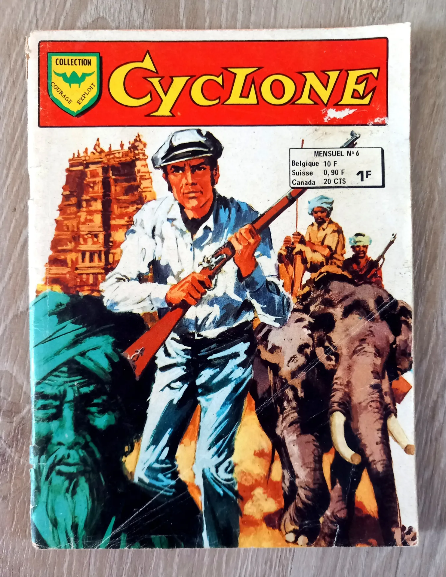 Cyclone - N°6 (mensuel, 1974)