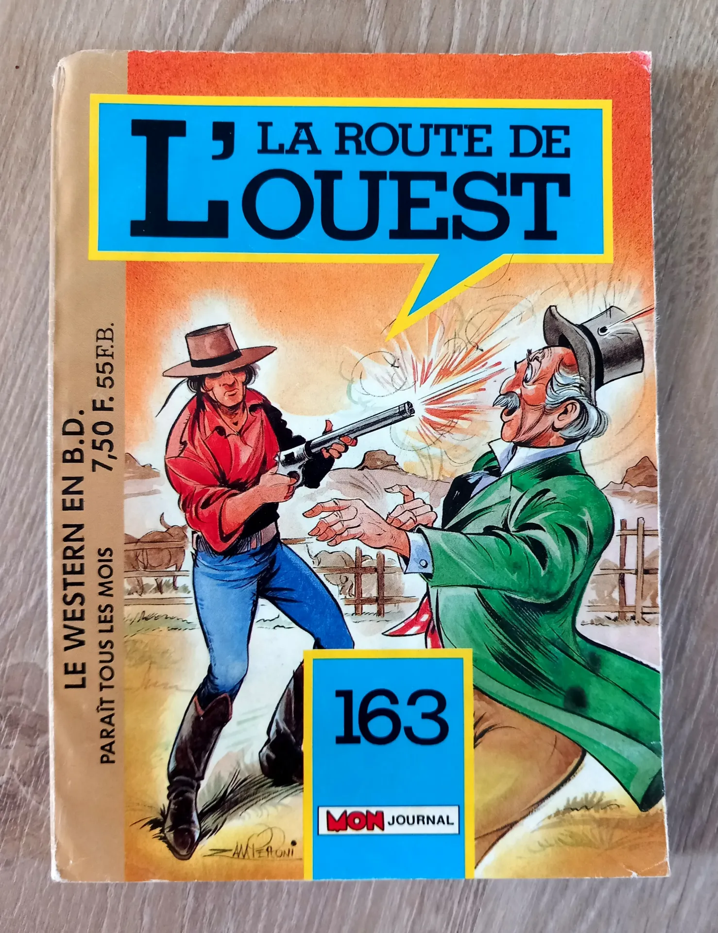 La route de l'Ouest - N°163 (mensuel, mai 1988)
