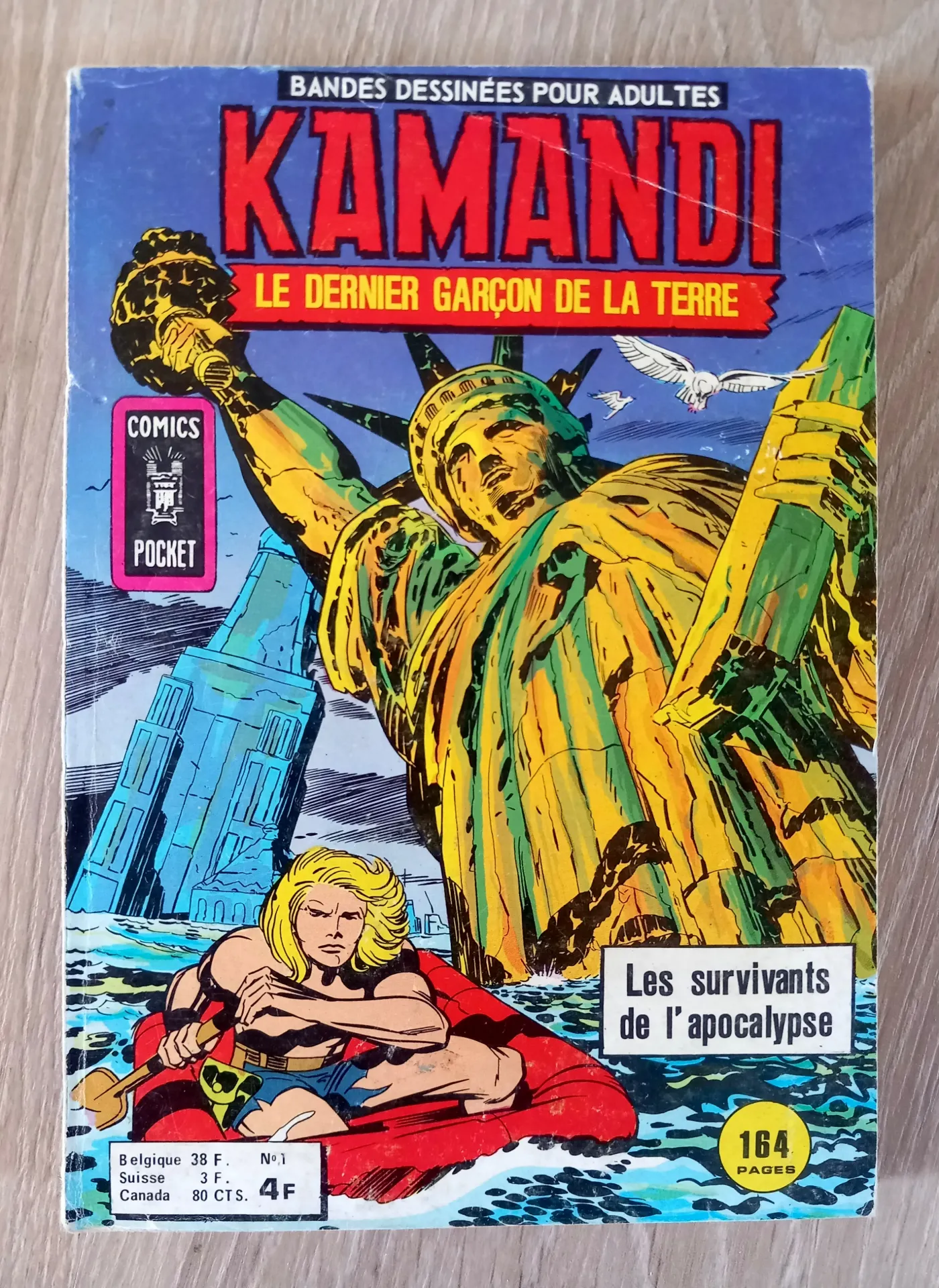 Kamandi, le dernier garçon de la terre - N°1 (Comics Pocket, 1975)