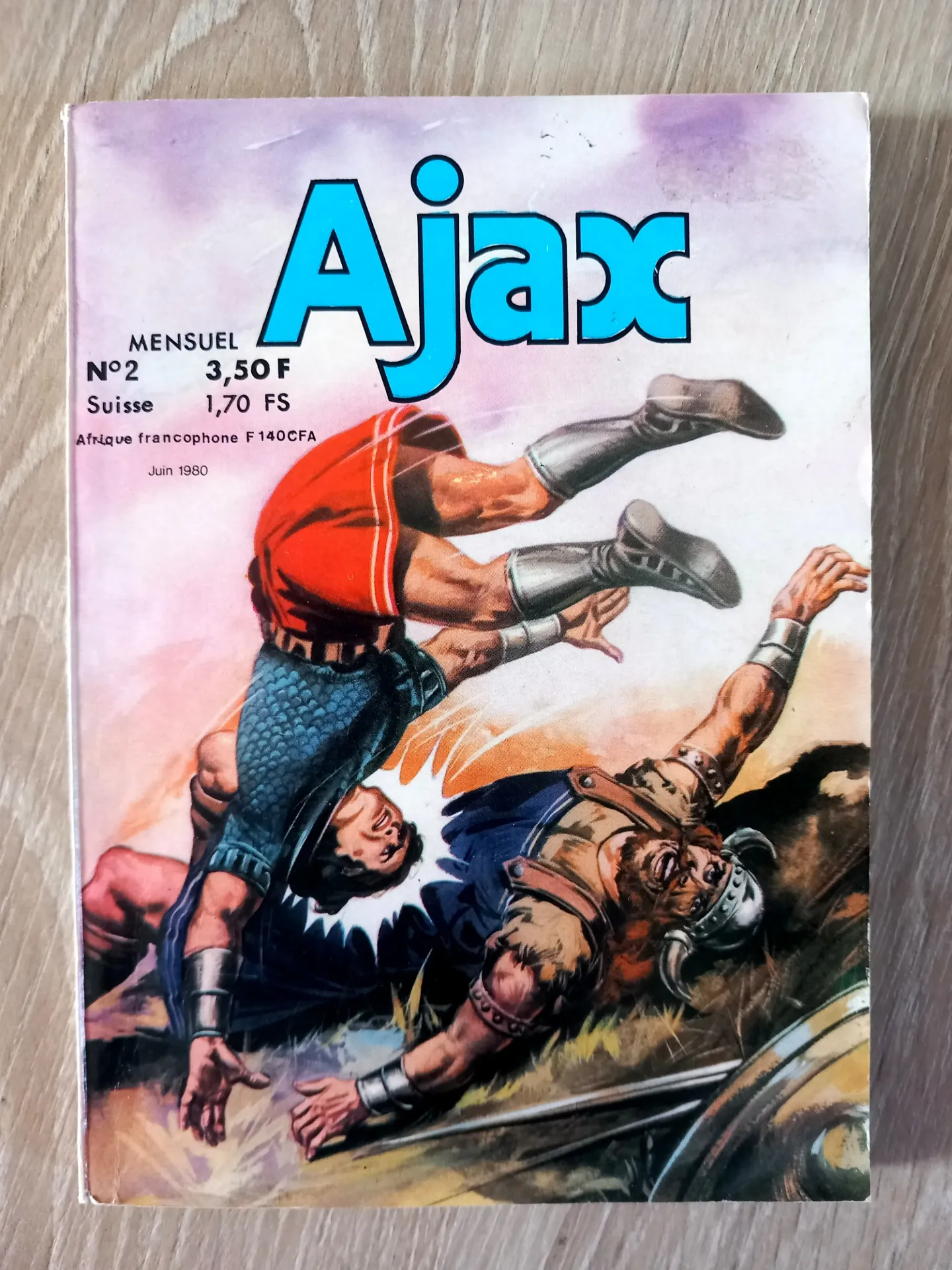 Ajax - N°2 (mensuel, juin 1980)