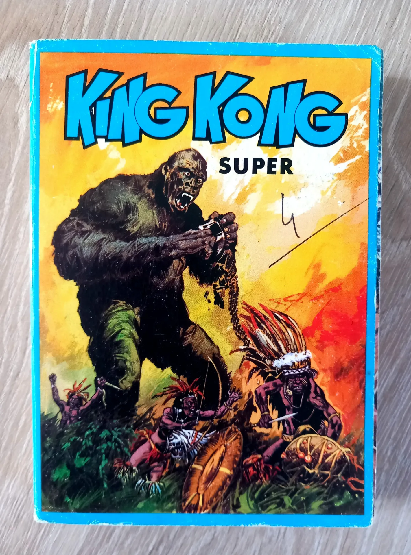 King Kong - Album super N°29, 30 31 (février-mars-avril 1978)