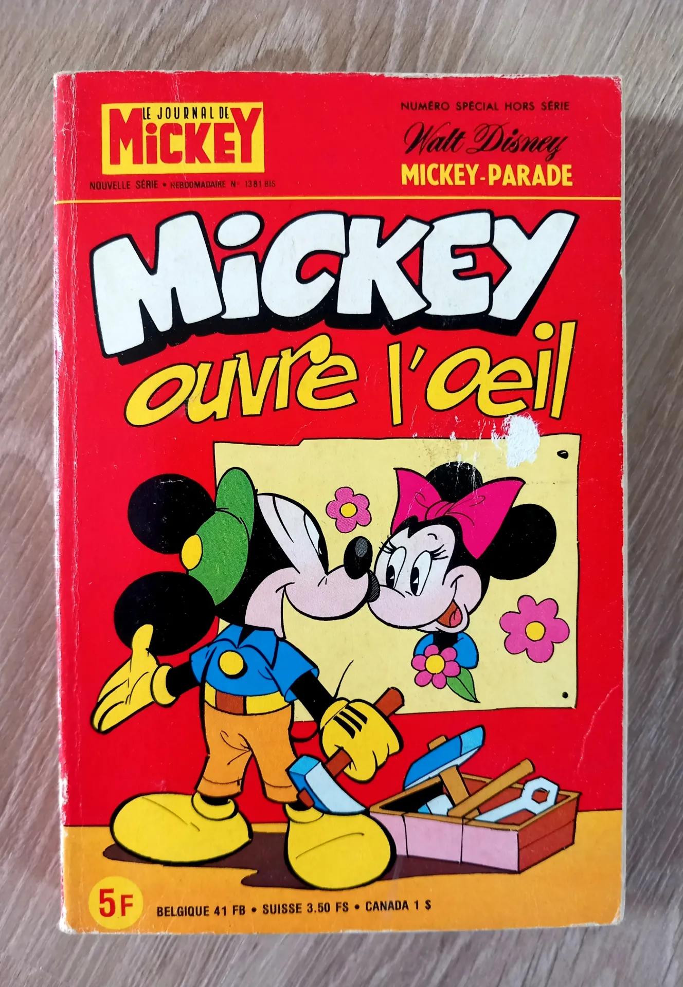 Mickey ouvre l'oeil - Le Journal de Mickey (Spécial hors série, 1978)