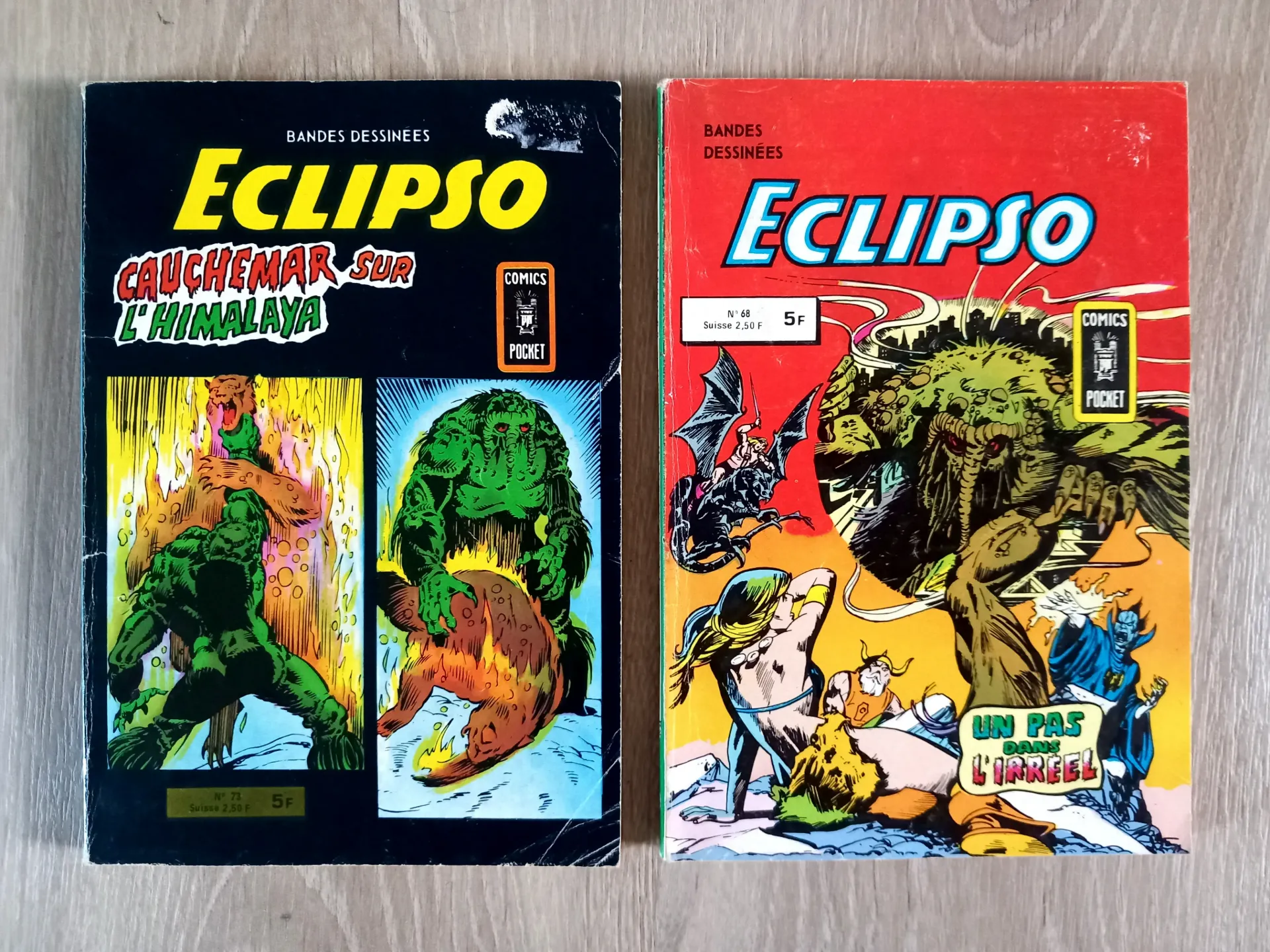 Lot : 2 revues Eclipso - Bandes dessinées, comics