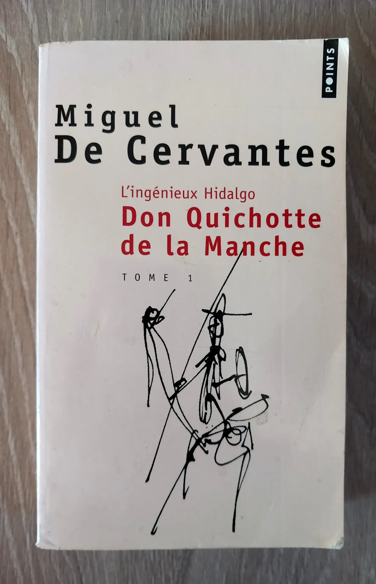 L'ingénieux Hidalgo Don Quichotte de la Manche, tome 1 (Miguel de Cervantes)