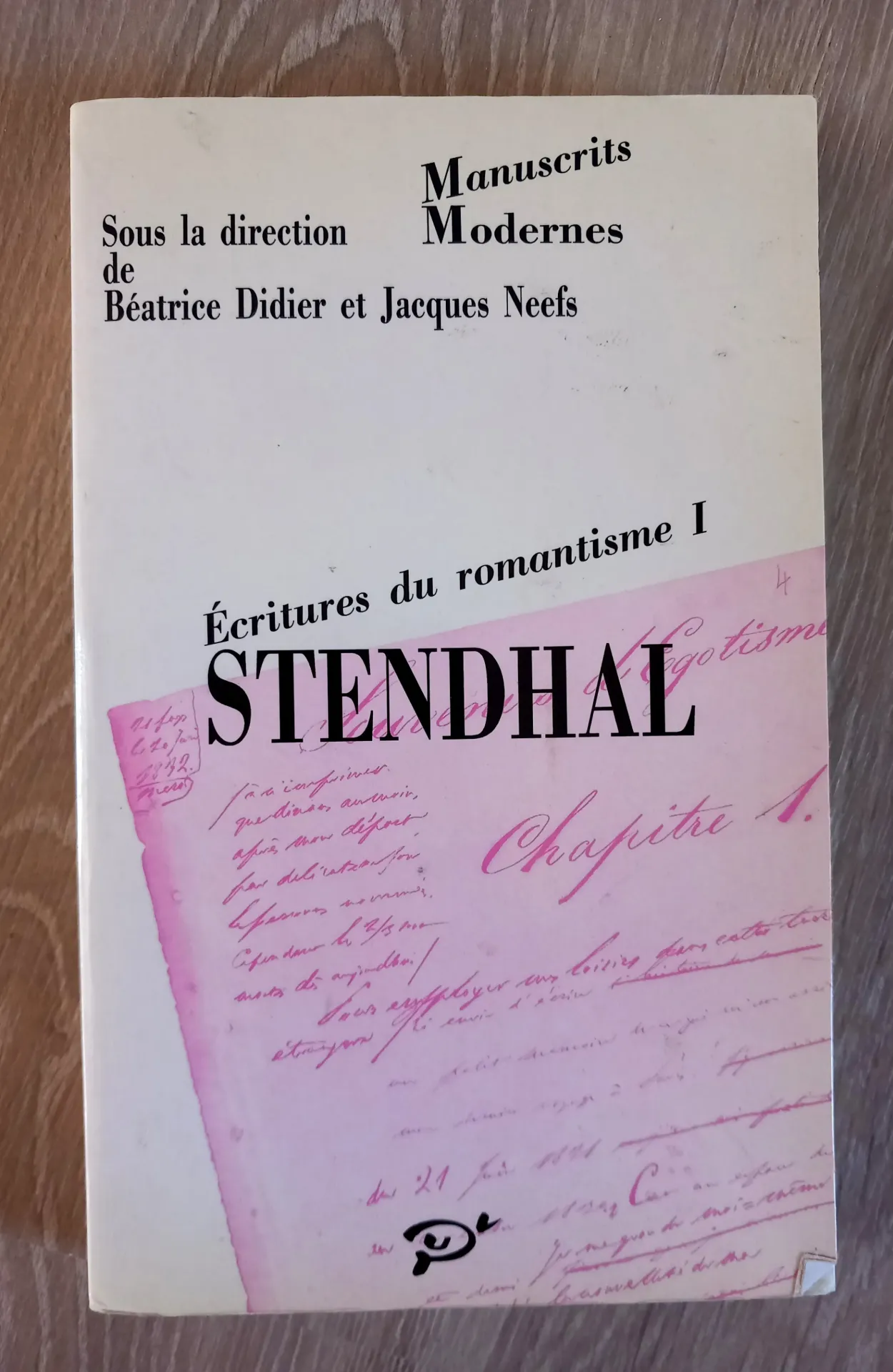Ecritures du romantisme, tome 1 (Stendhal)