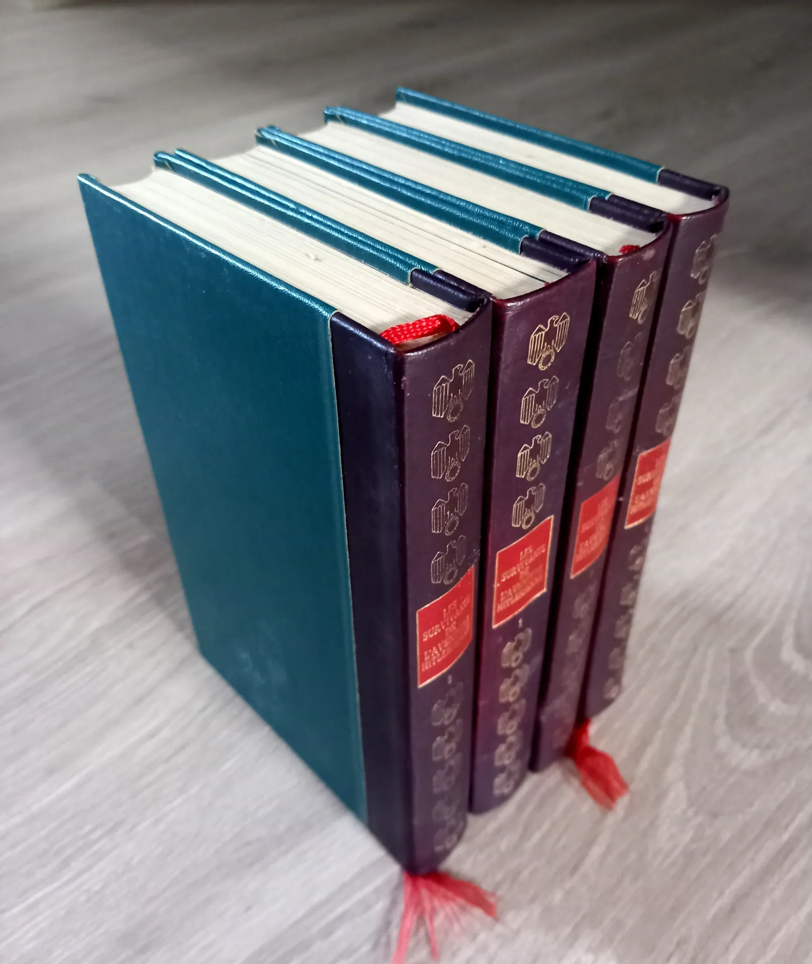 Lot : Les survivants de l'aventure hitlérienne - Tome 1, 2, 3, 4 (Jean Dumont)