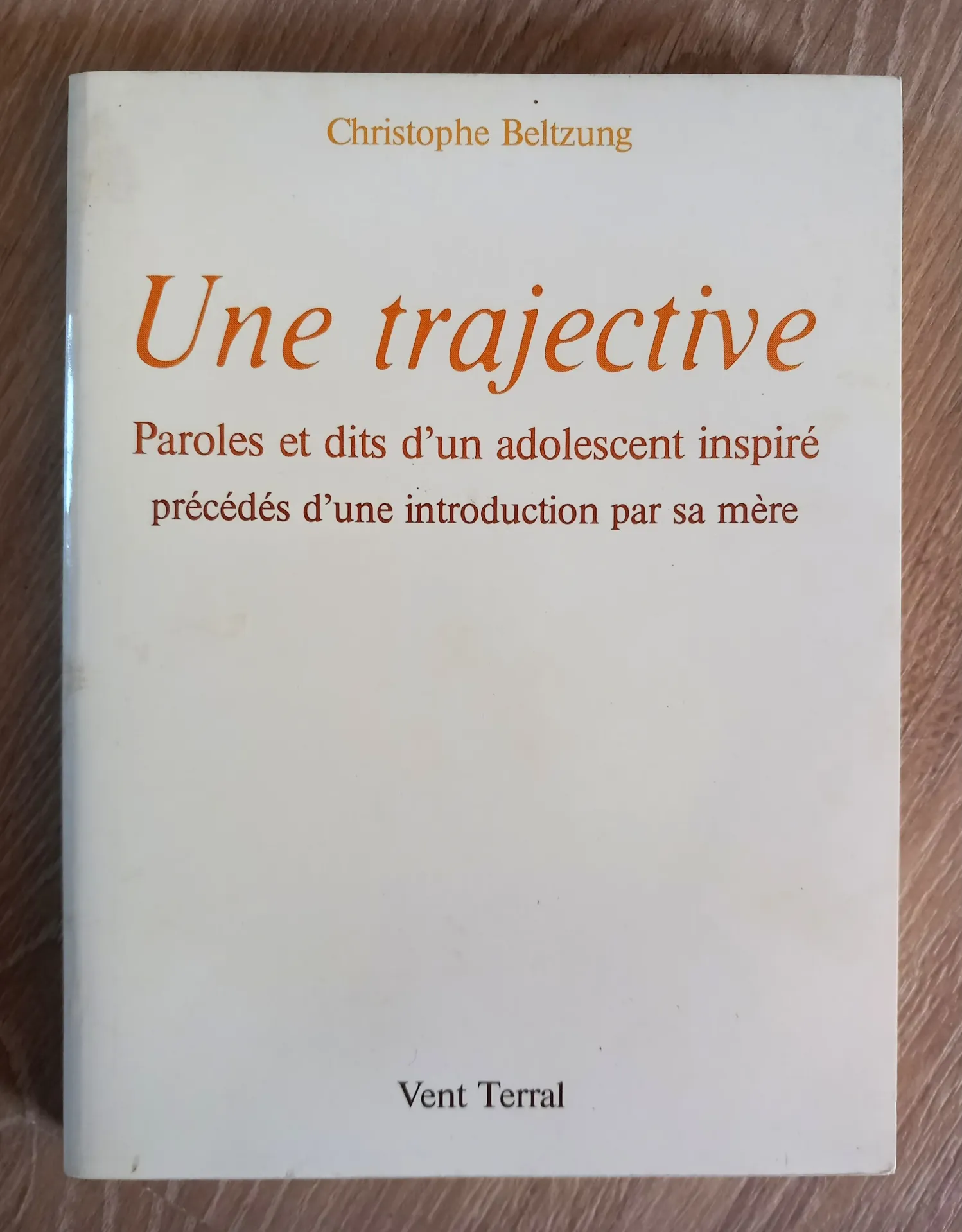 Une trajective (Christophe Beltzung)
