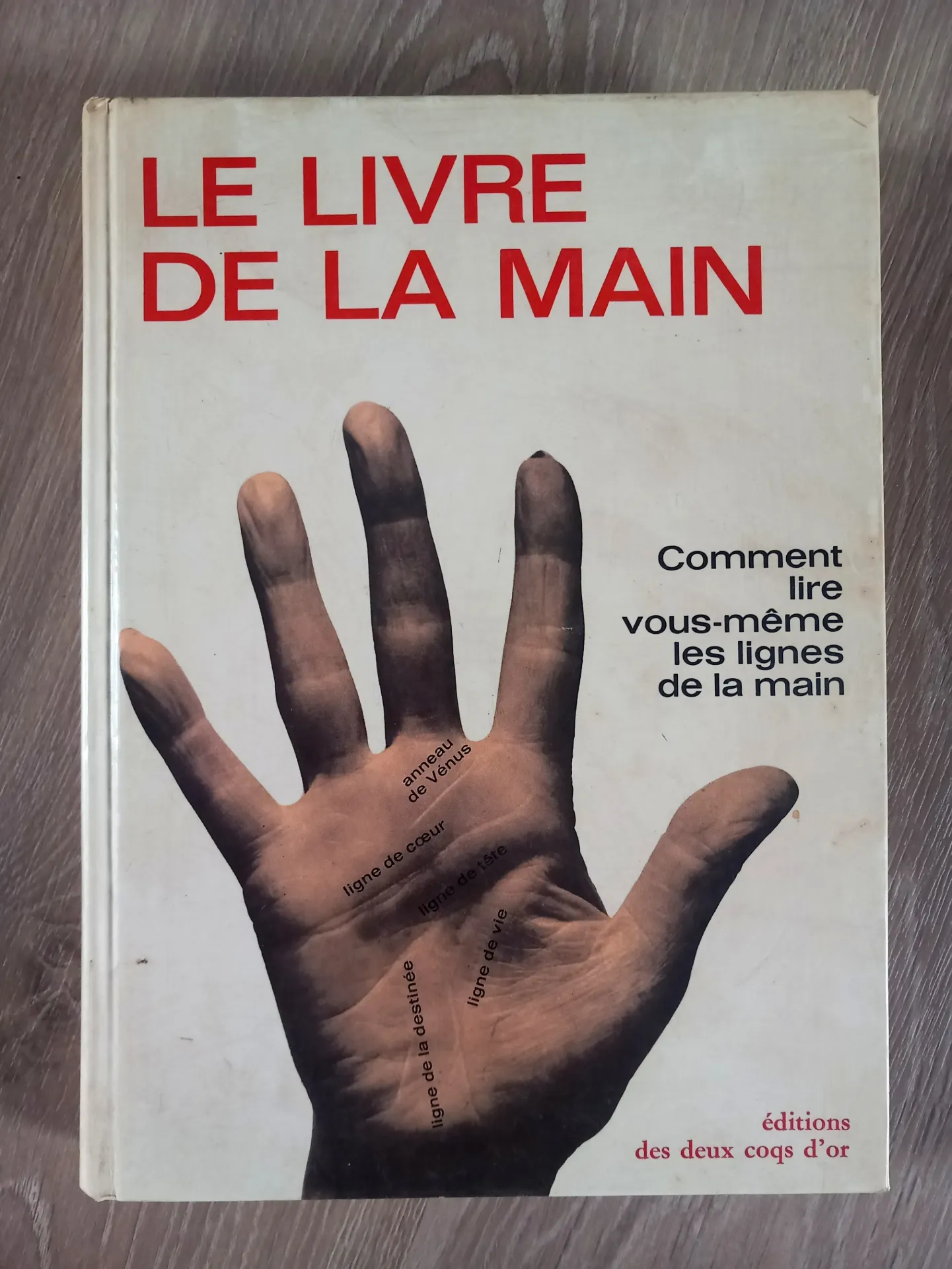 Le livre de la main : comment lire vous-même les lignes de la main (Fred Gettings)