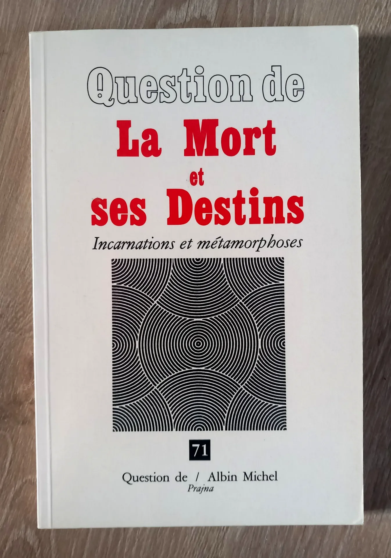 Question de la Mort et ses Destins (Marc de Smedt, Jean-Yves Leloup)