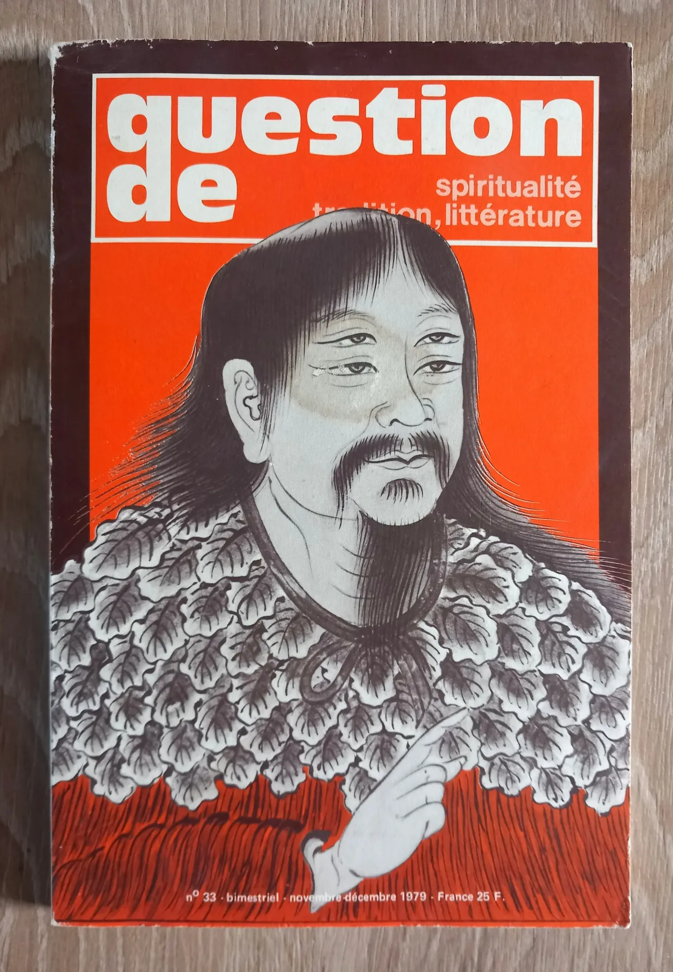 Question de spiritualité, tradition, littérature, n⁰33 (Louis Pauwels, Hélène Renard)