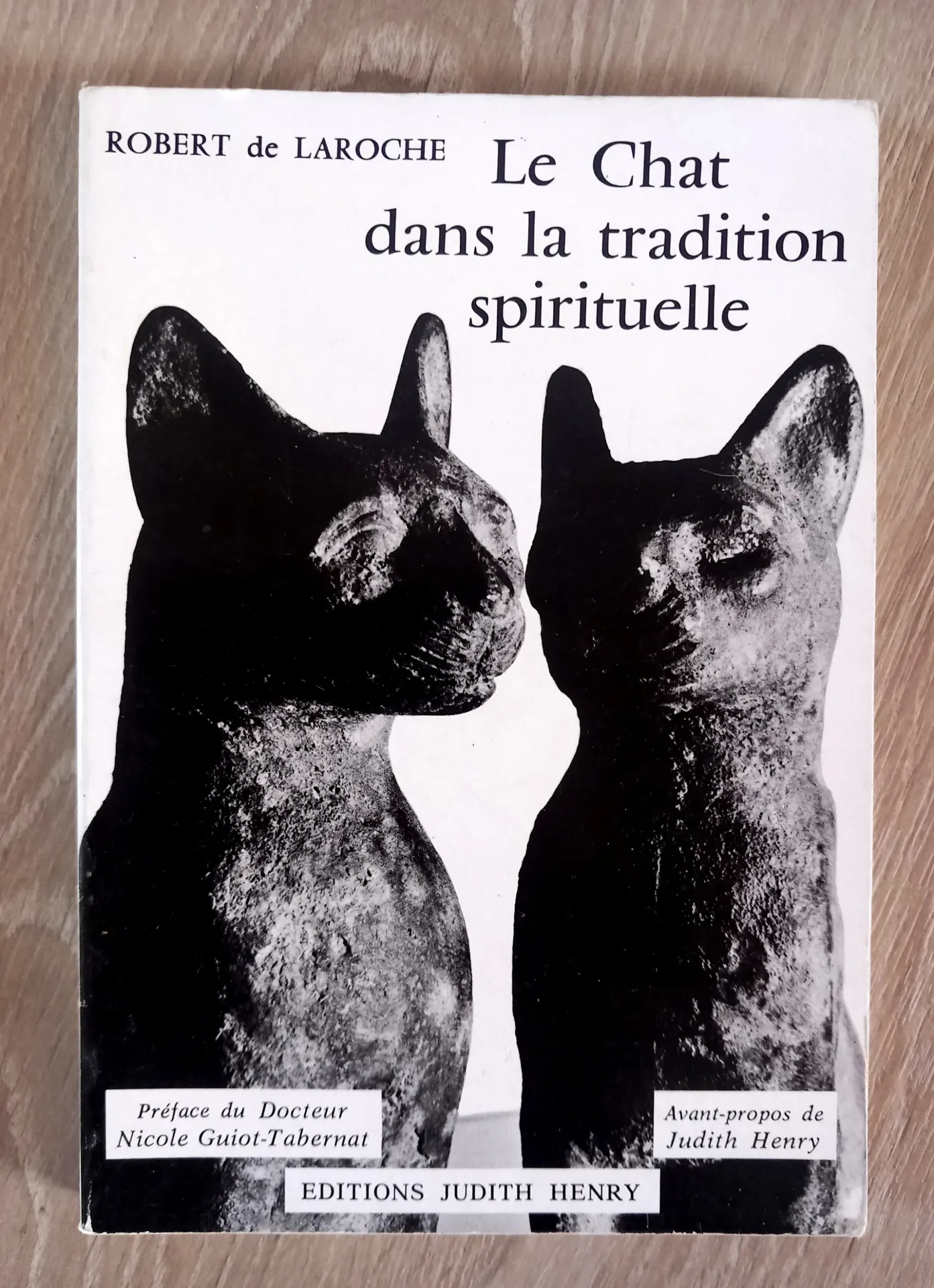 Le chat dans la tradition spirituelle (Robert de Laroche)