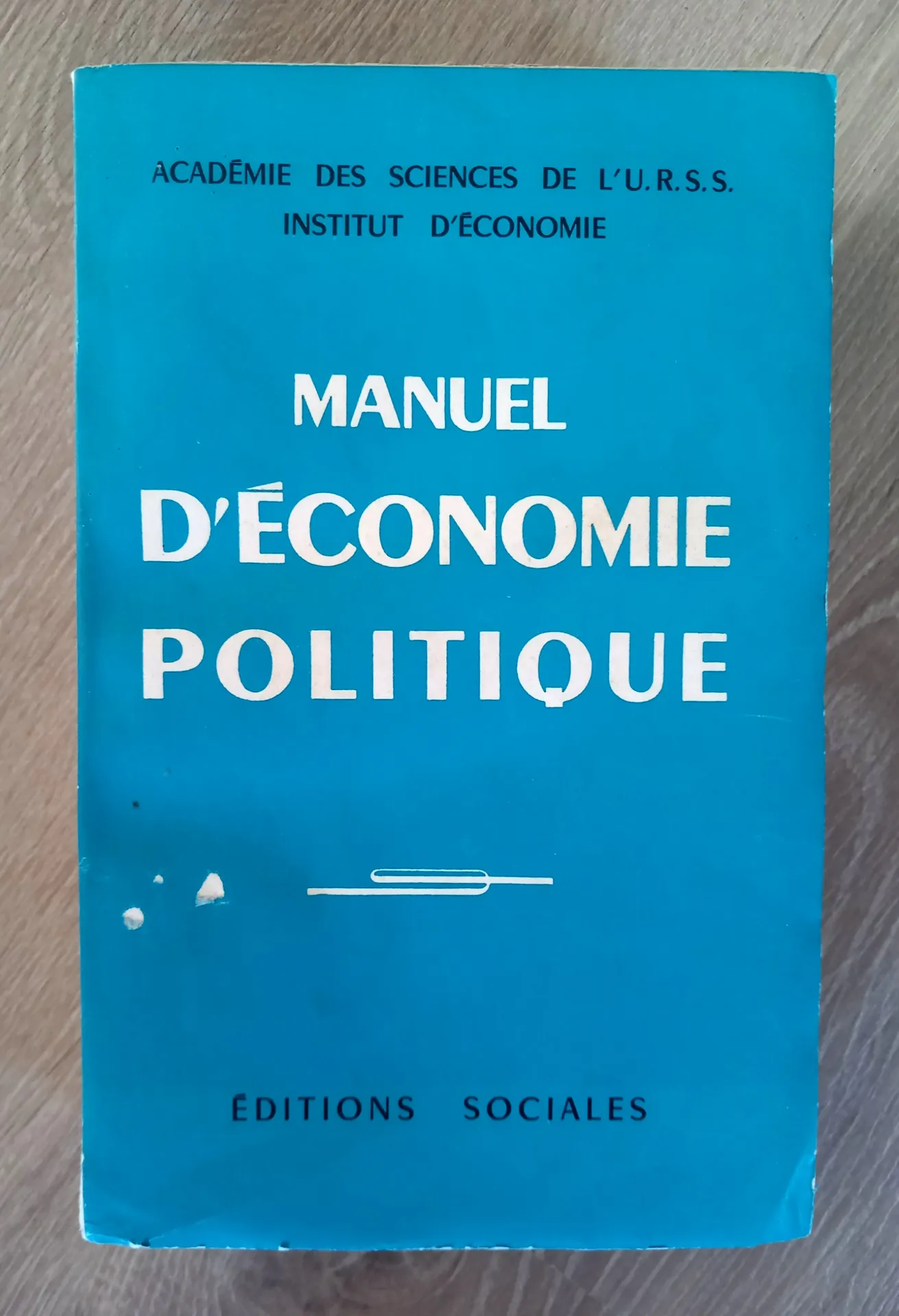 Manuel d'économie politique - 1956 (Académie des Sciences de l'U.R.S.S.)