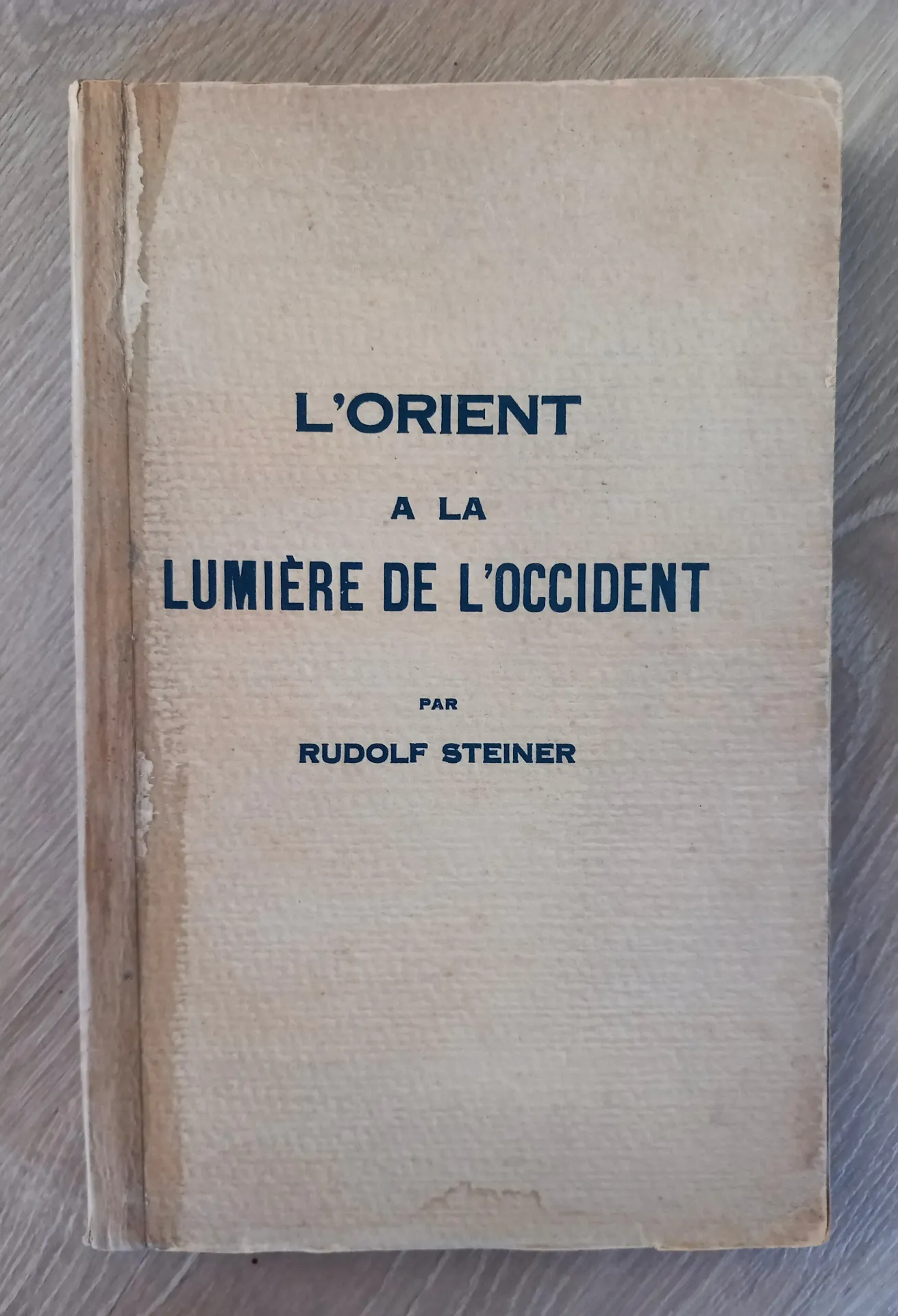 L'Orient à la lumière de l'Occident (Rudolf Steiner)