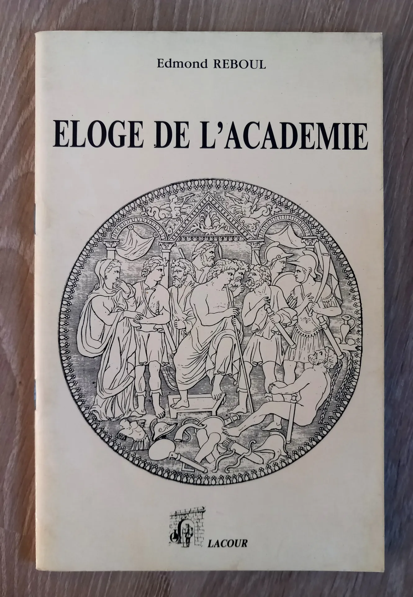 Eloge de l'Académie (Edmond Reboul)