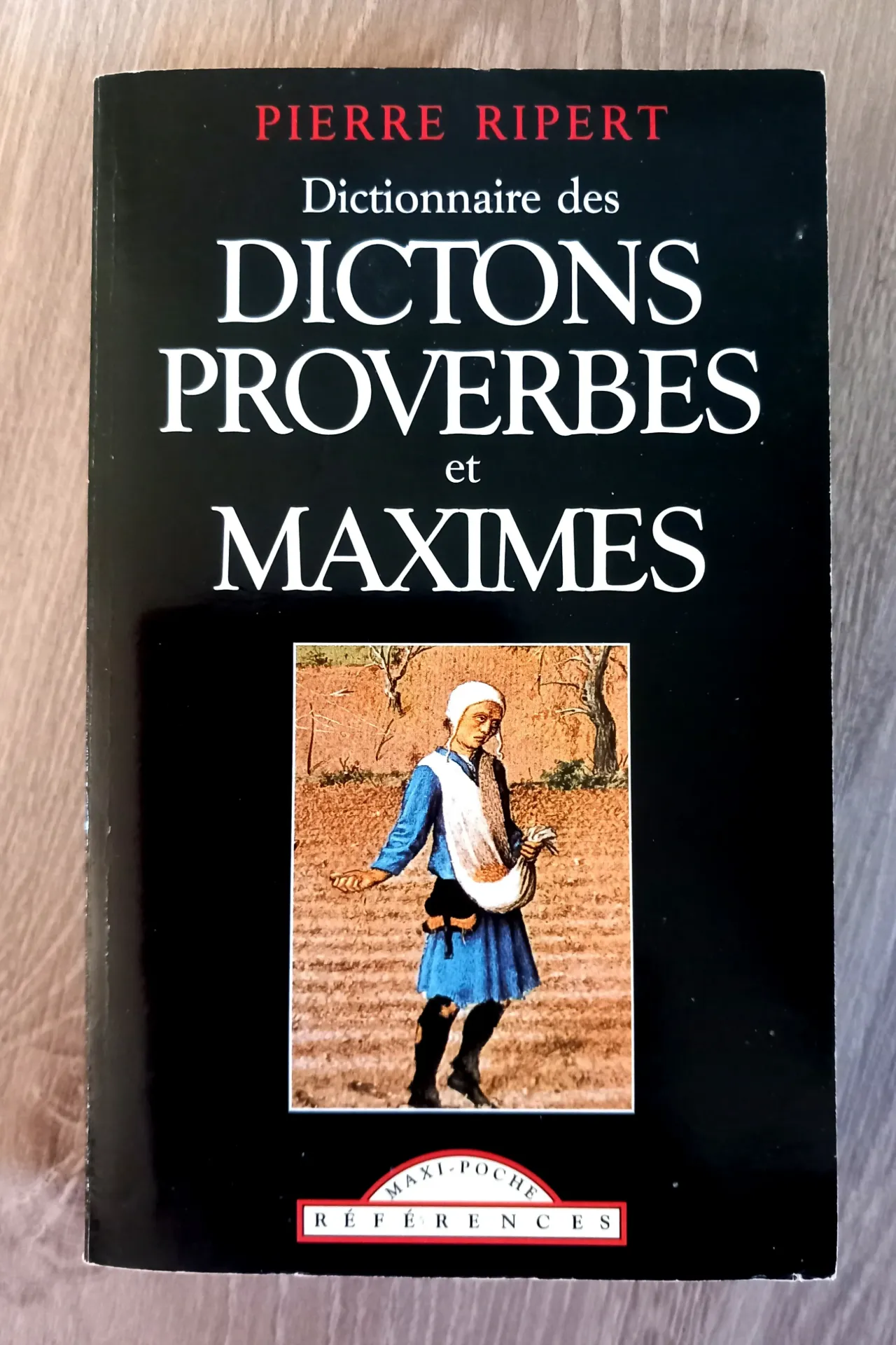Dictionnaire des dictons, proverbes et maximes (Pierre Ripert)