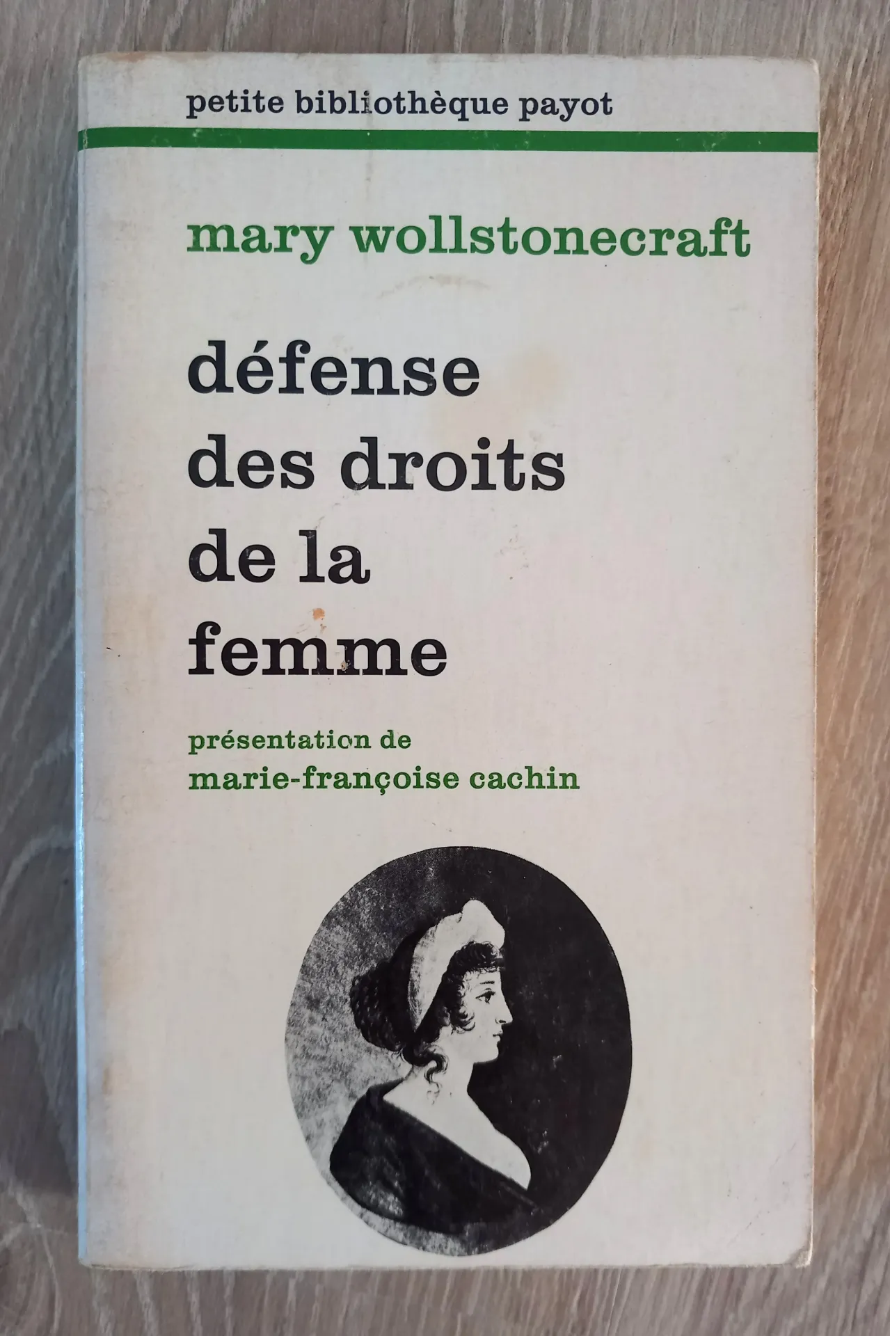 Défense des droits de la femme (Mary Wollstonecraft)