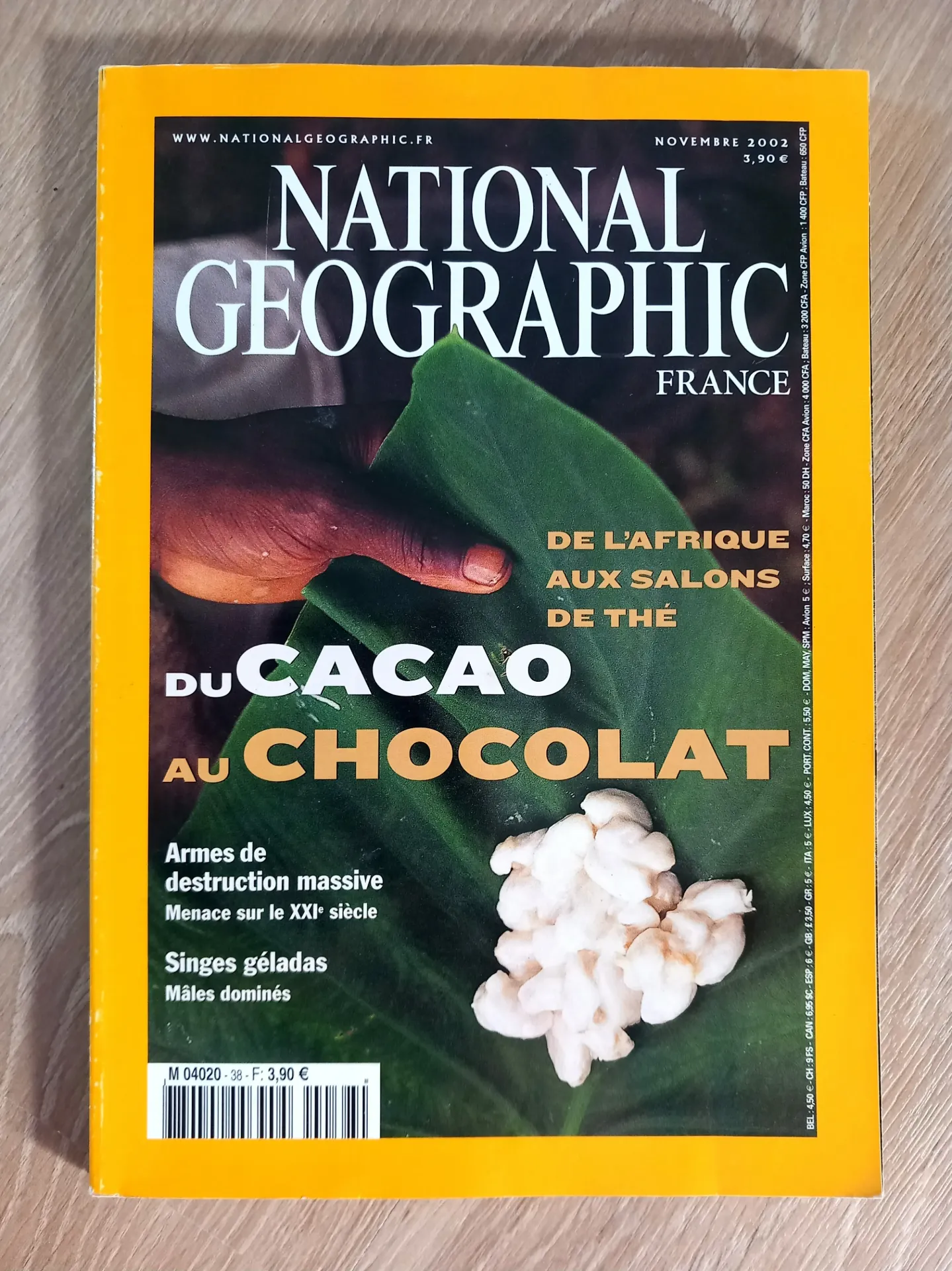 National Geographic France - Du Cacao au Chocolat (Novembre 2002)