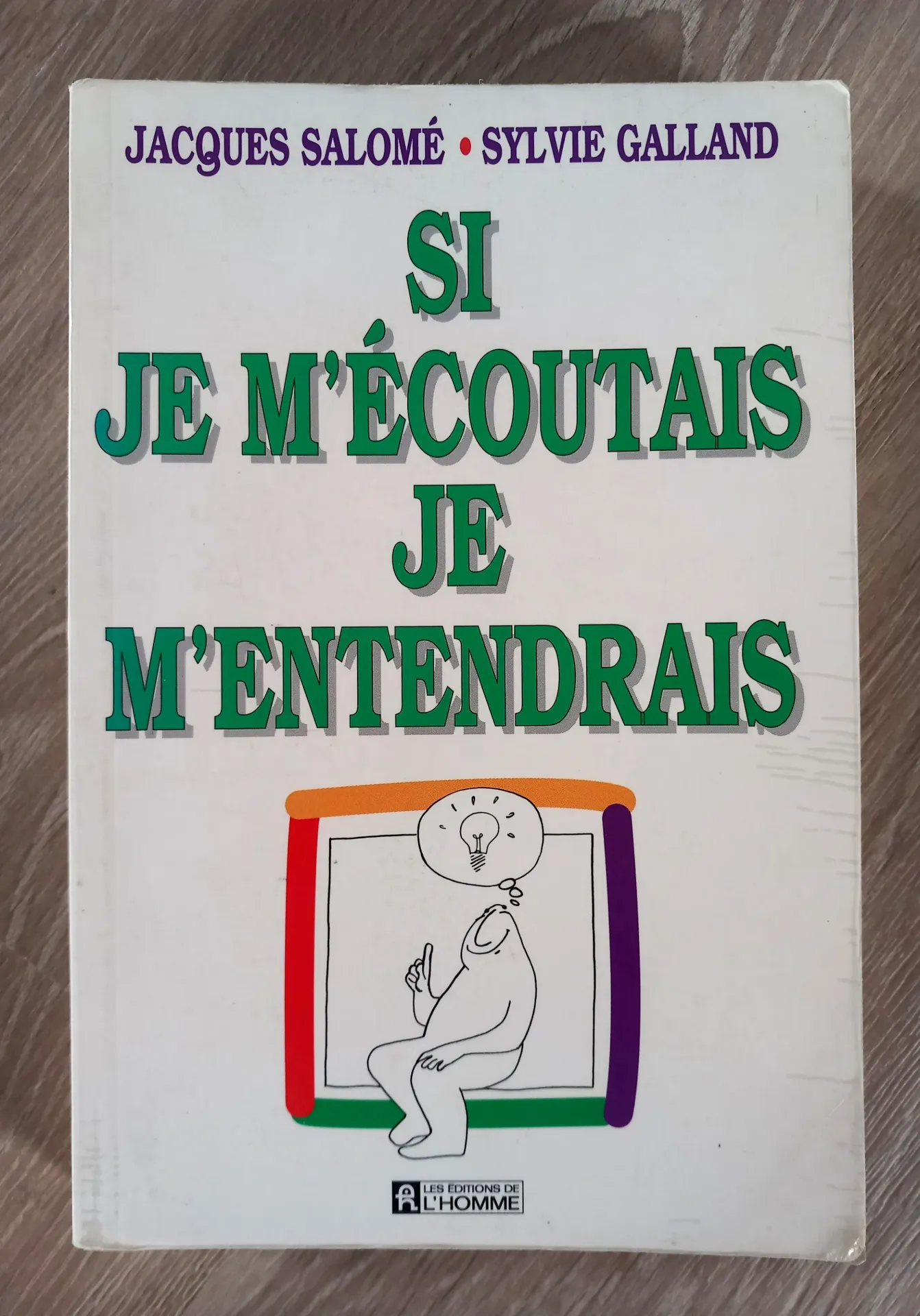 Si je m'écoutais, je m'entendrais (Jacques Salomé, Sylvie Galland)