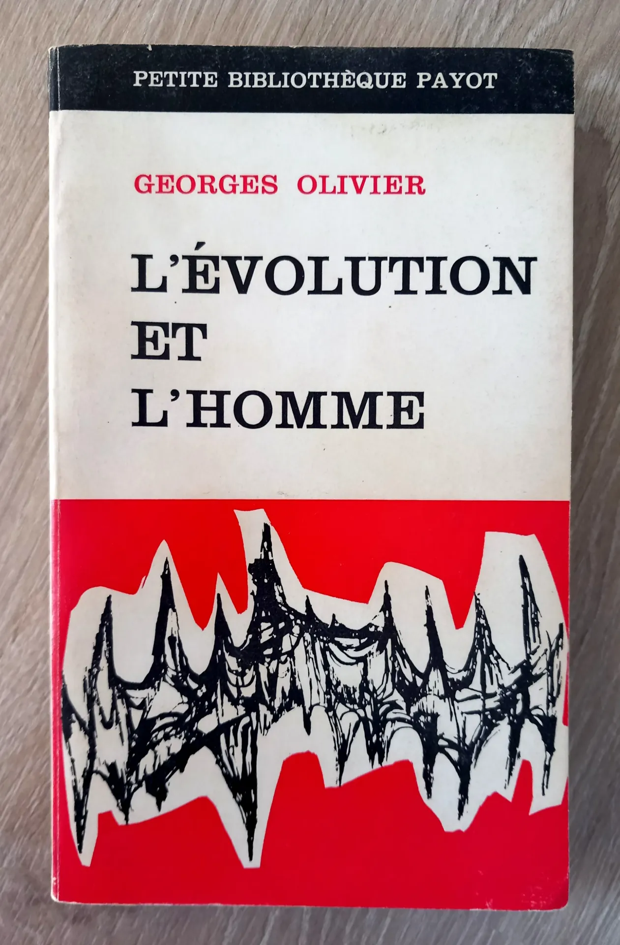 L'évolution et l'homme (Georges Olivier)