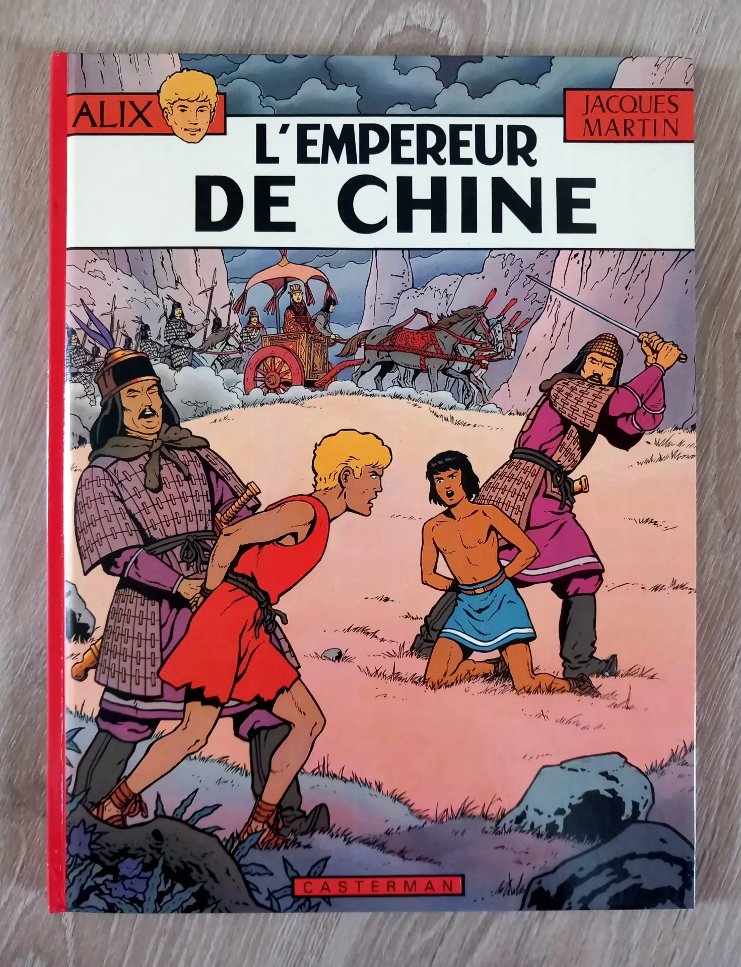 Les aventures d'Alix : L'Empereur de Chine, tome 17 (Jacques Martin)