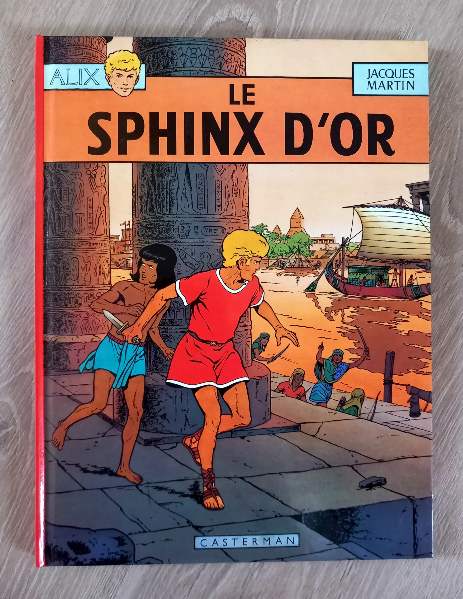 Les aventures d'Alix : Le sphinx d'or, tome 2 (Jacques Martin)