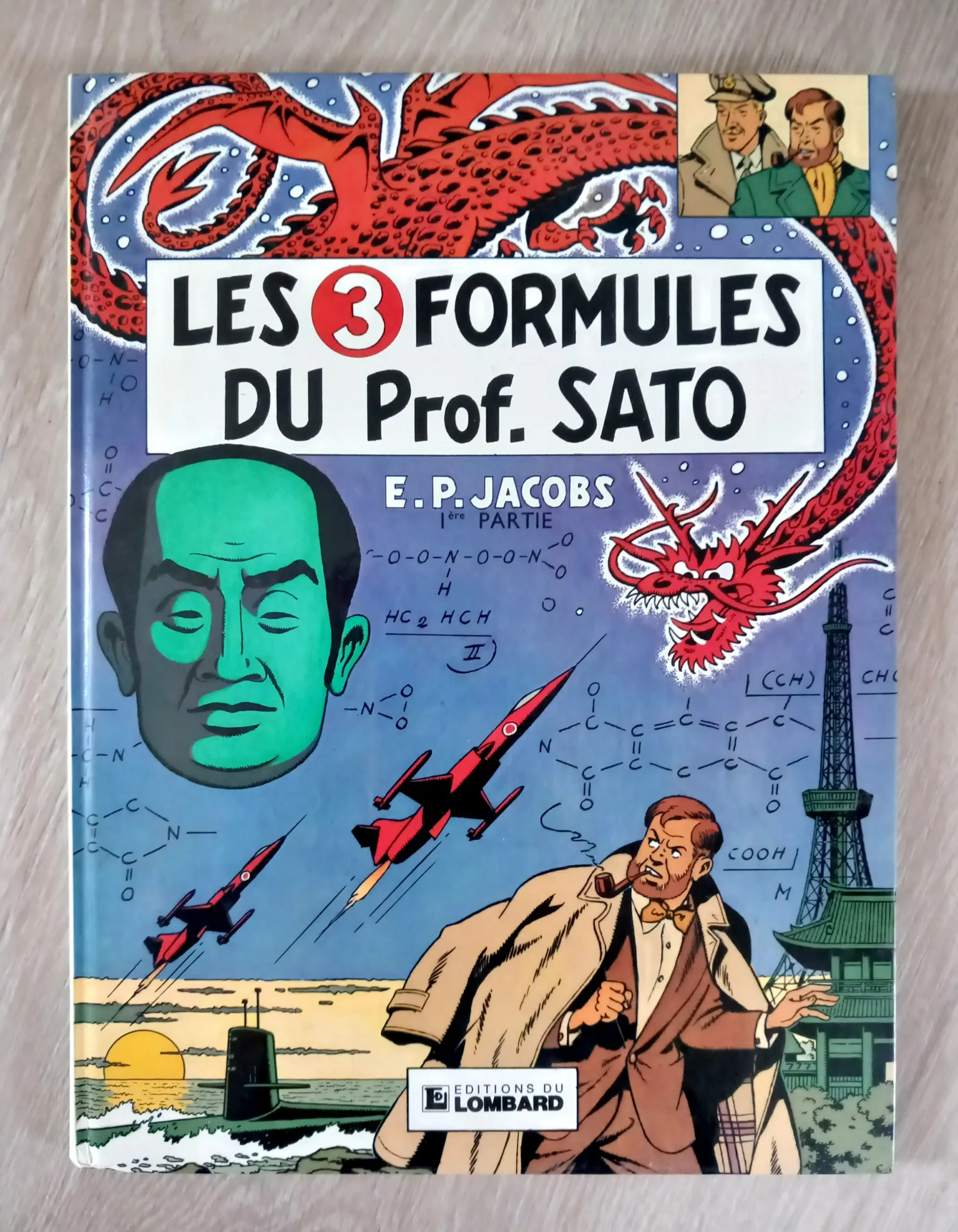 Les aventures de Blake et Mortimer : Les 3 formules du Professeur Sato, 1ere partie (Edgar P. Jacobs)