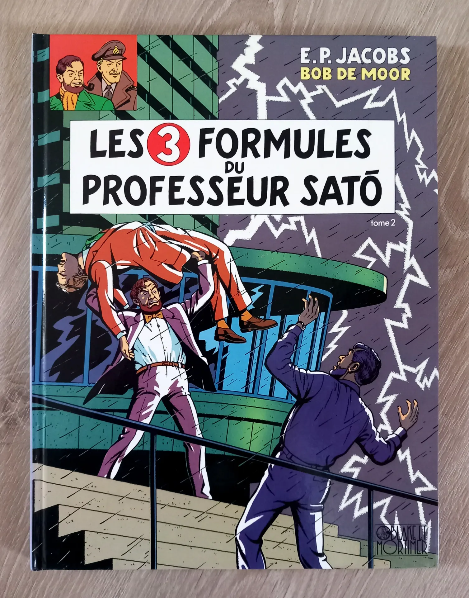 Les aventures de Blake et Mortimer : Les 3 formules du Professeur Sato (Edgar P. Jacobs)