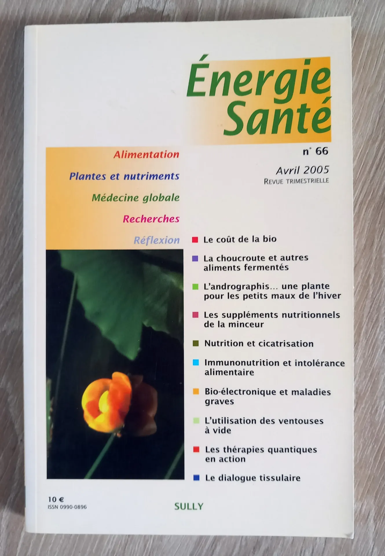 Energie Santé. N° 66 - Avril 2005