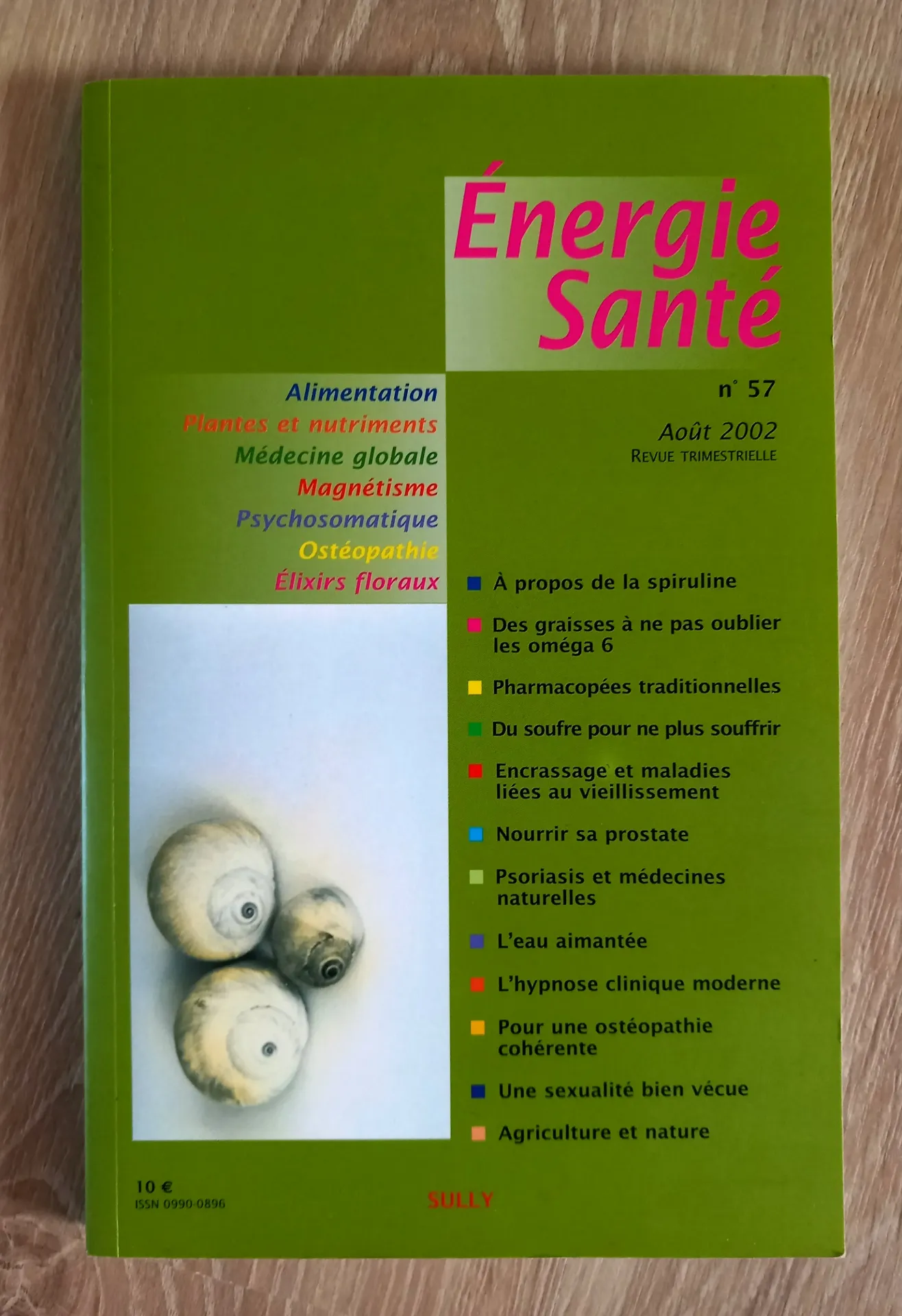 Energie Santé. N° 57 - Aout 2002