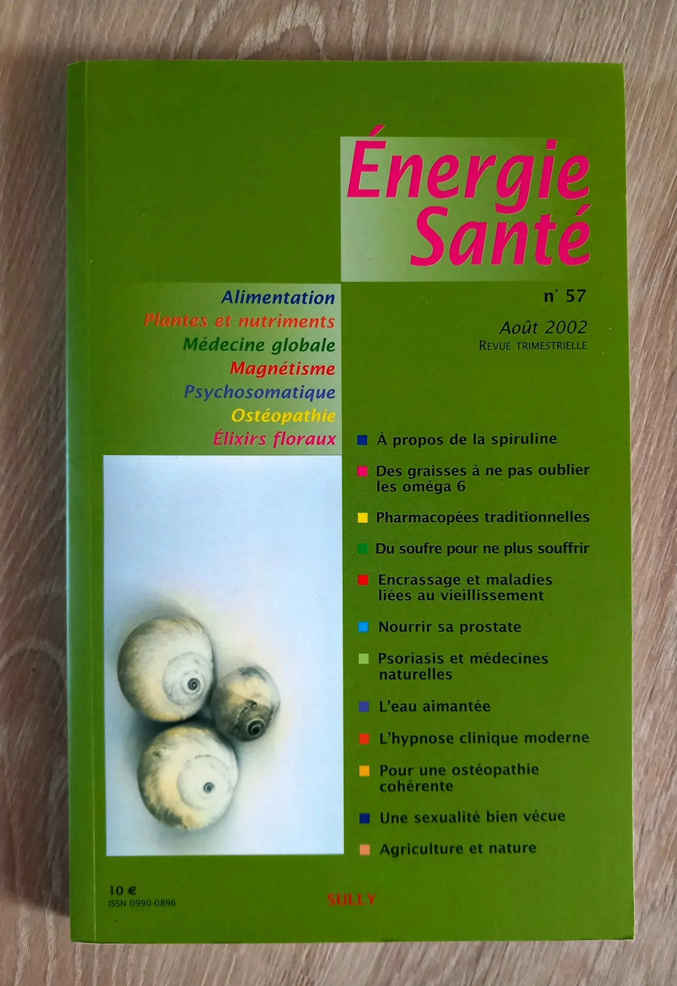 Energie Santé. N° 57 - Aout 2002